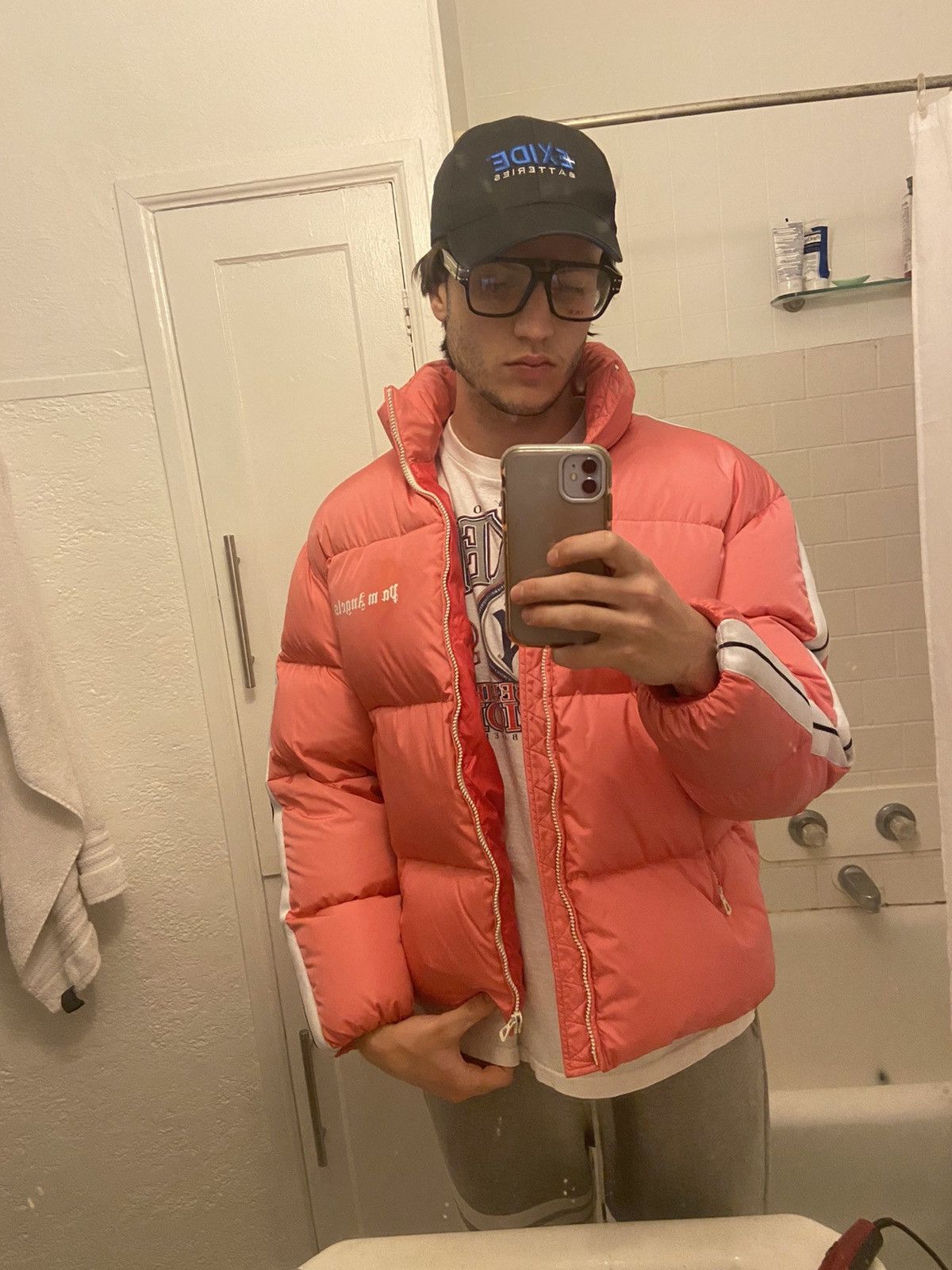 Palm Angels Palm Angels logo-print track jacket $1155 Size US L / EU 52-54 / 3 - 14 Thumbnail