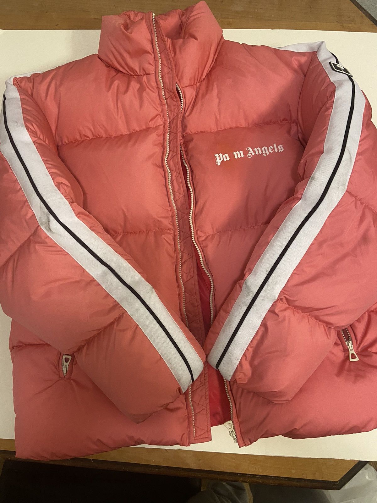 Palm Angels Palm Angels logo-print track jacket $1155 Size US L / EU 52-54 / 3 - 2 Thumbnail