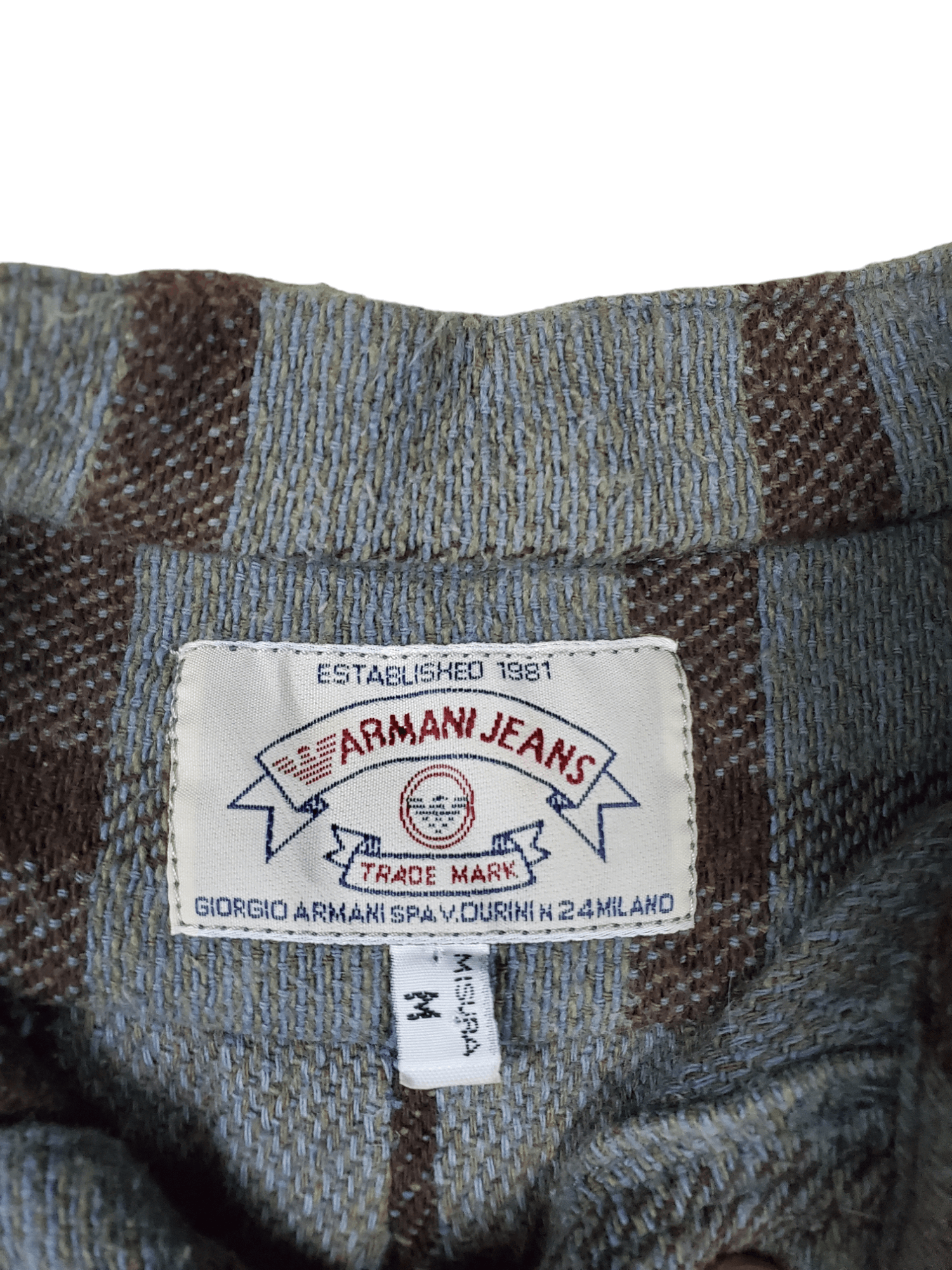 Armani × Giorgio Armani Vintage Armani Jeans Shirt Size US M / EU 48-50 / 2 - 4 Thumbnail