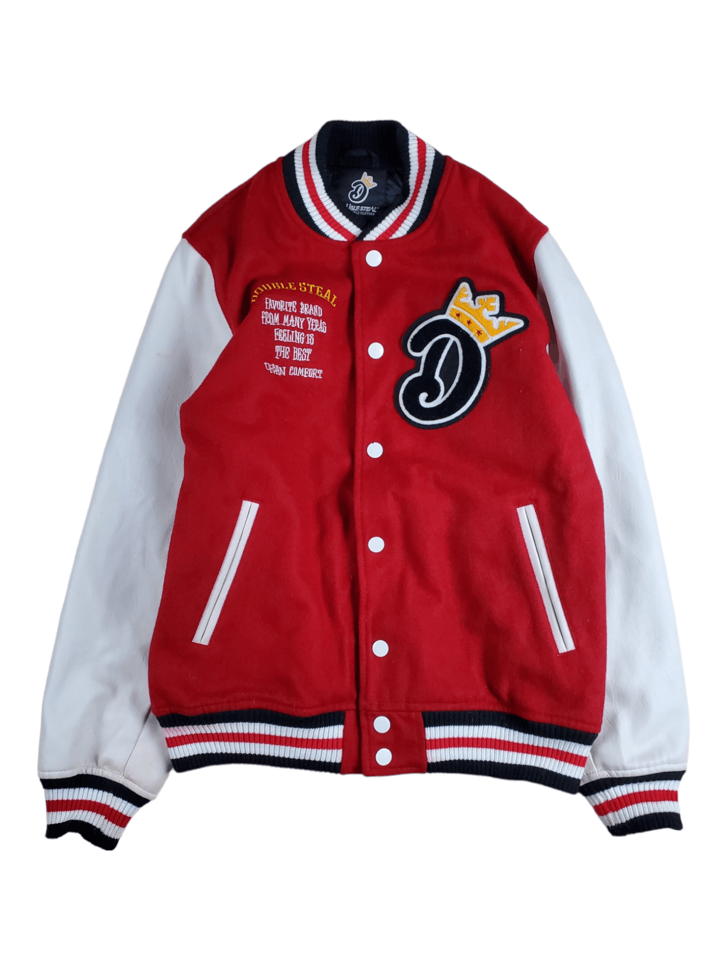 Vintage Vintage Varsity Jacket Double Steal Size US M / EU 48-50 / 2 - 1 Thumbnail