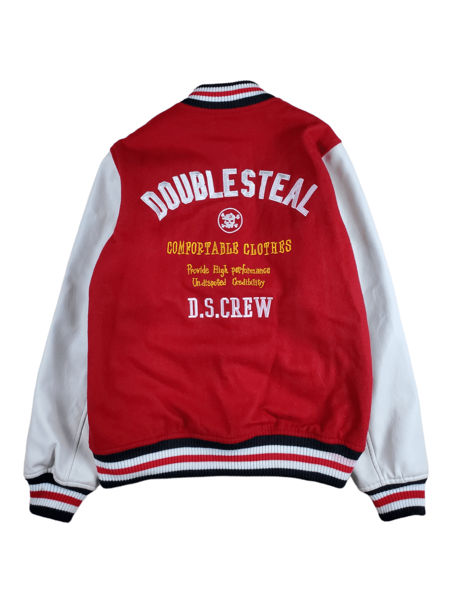 Vintage Vintage Varsity Jacket Double Steal Size US M / EU 48-50 / 2 - 2 Thumbnail