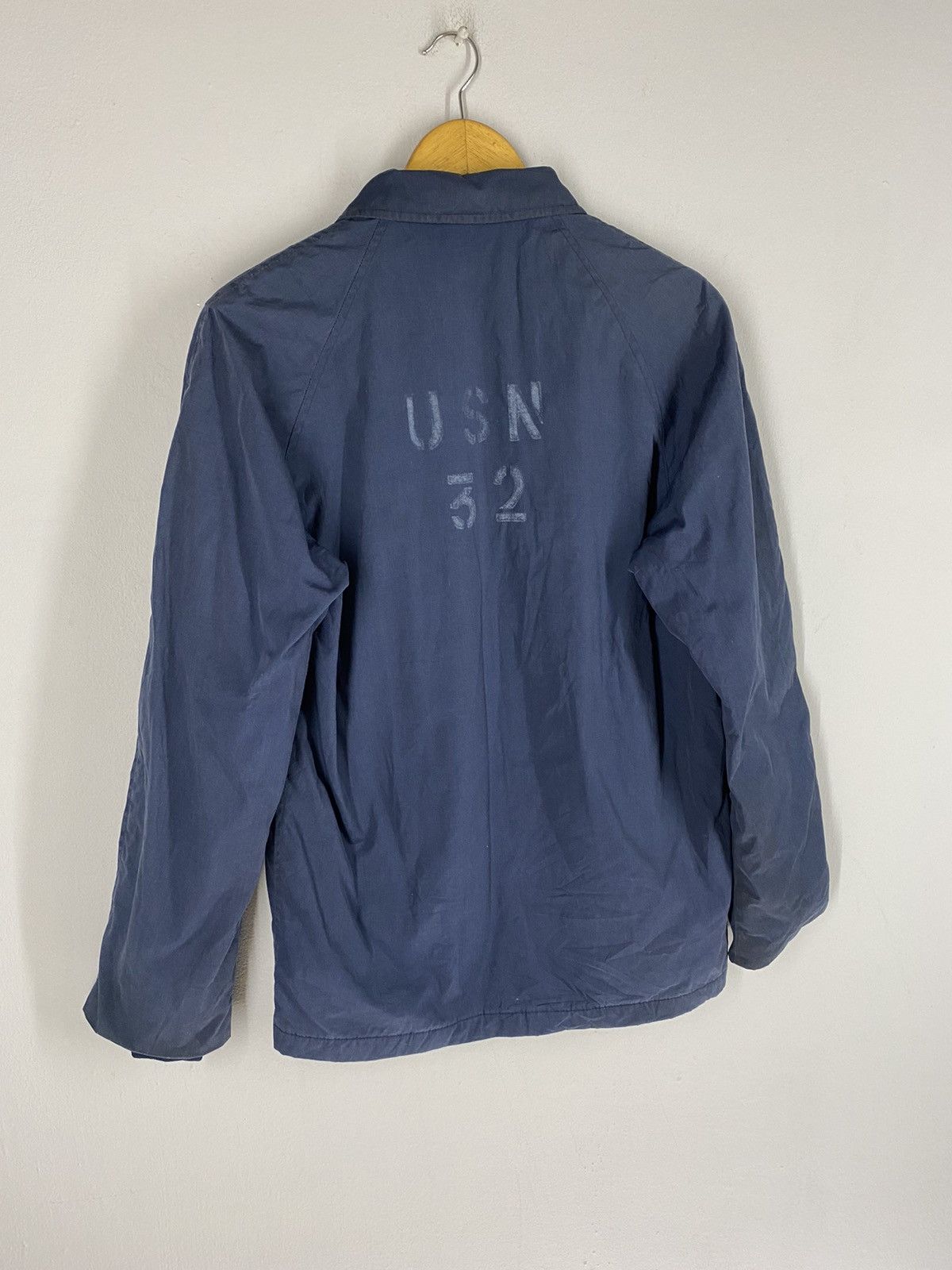 Usn Vintage 80s USN 32 Top Zipper Jacket Size US S / EU 44-46 / 1 - 3 Thumbnail