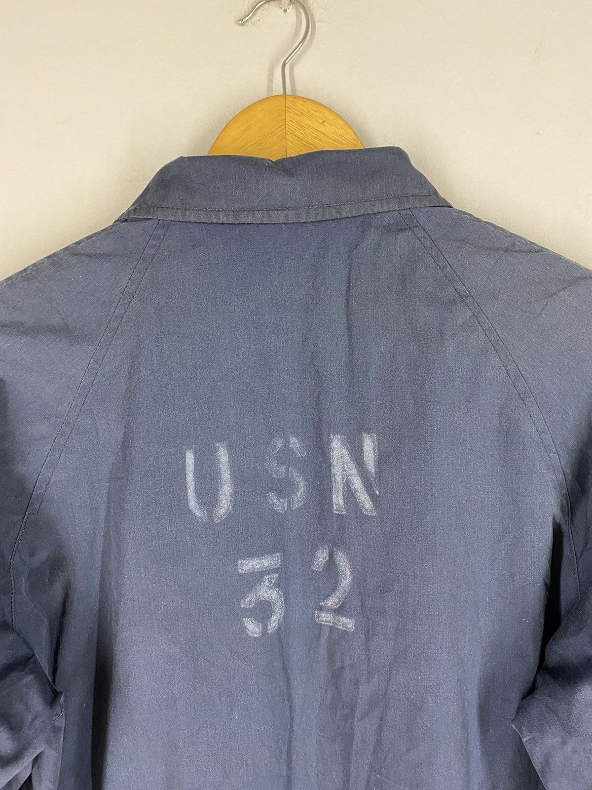 Usn Vintage 80s USN 32 Top Zipper Jacket Size US S / EU 44-46 / 1 - 9 Preview