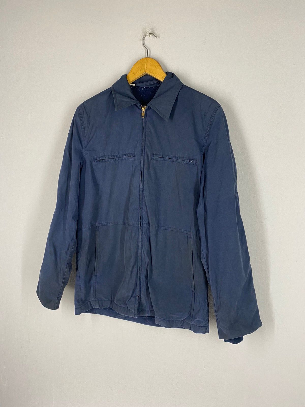 Usn Vintage 80s USN 32 Top Zipper Jacket Size US S / EU 44-46 / 1 - 5 Thumbnail
