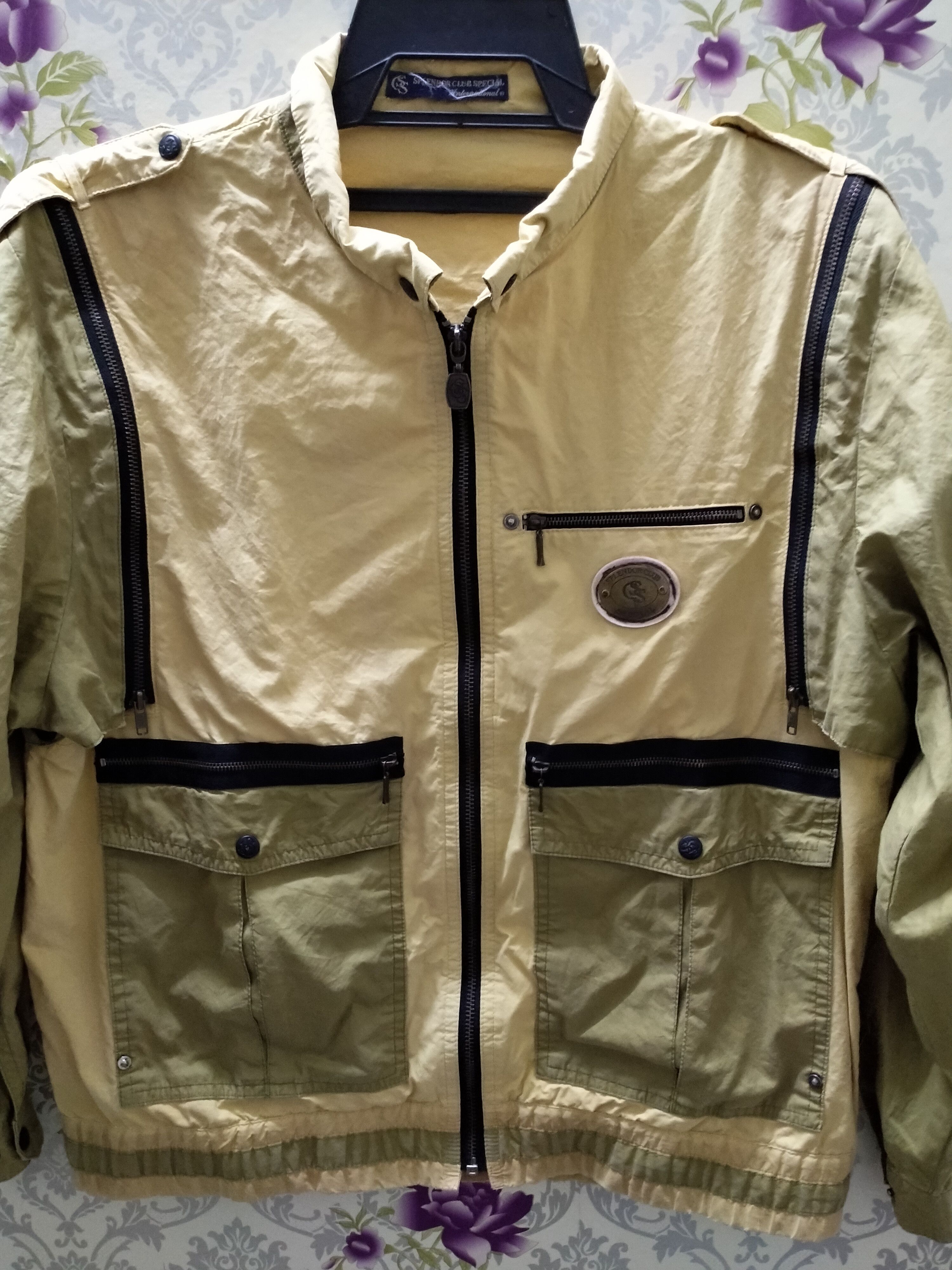 Japanese Brand SCC jacket and vest 2 in 1 multi pocket zip Size US M / EU 48-50 / 2 - 3 Thumbnail