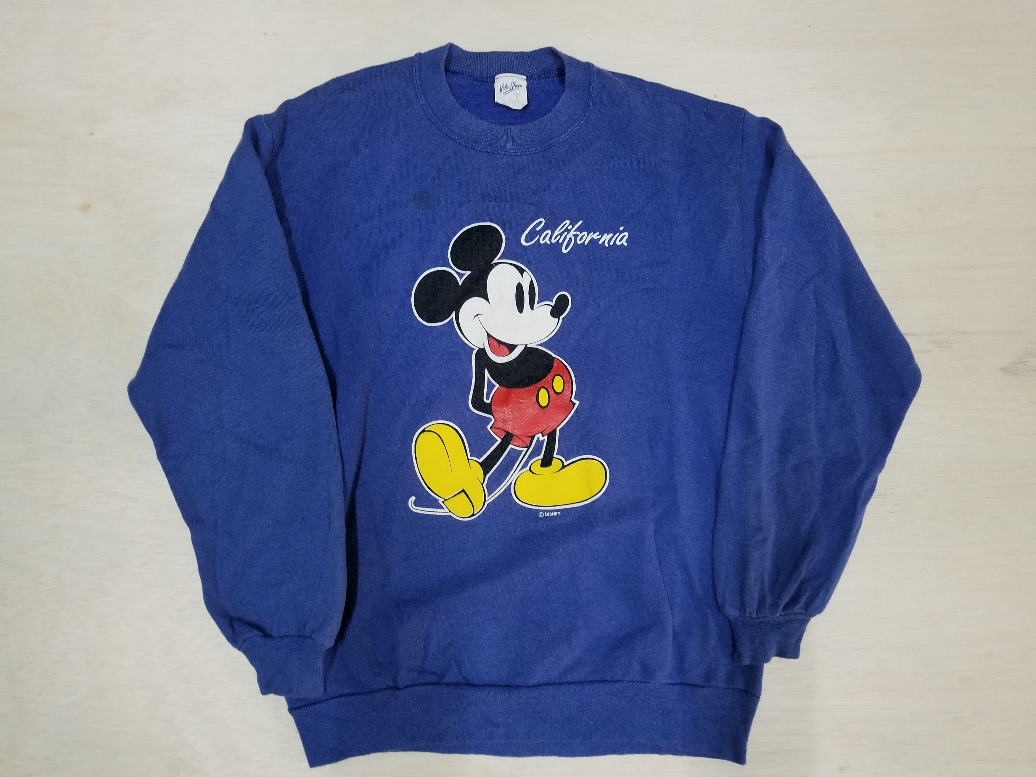 Mickey Mouse × Velva Sheen × Vintage Vintage Mickey Mouse Velva Sheen Size US M / EU 48-50 / 2 - 1 Thumbnail