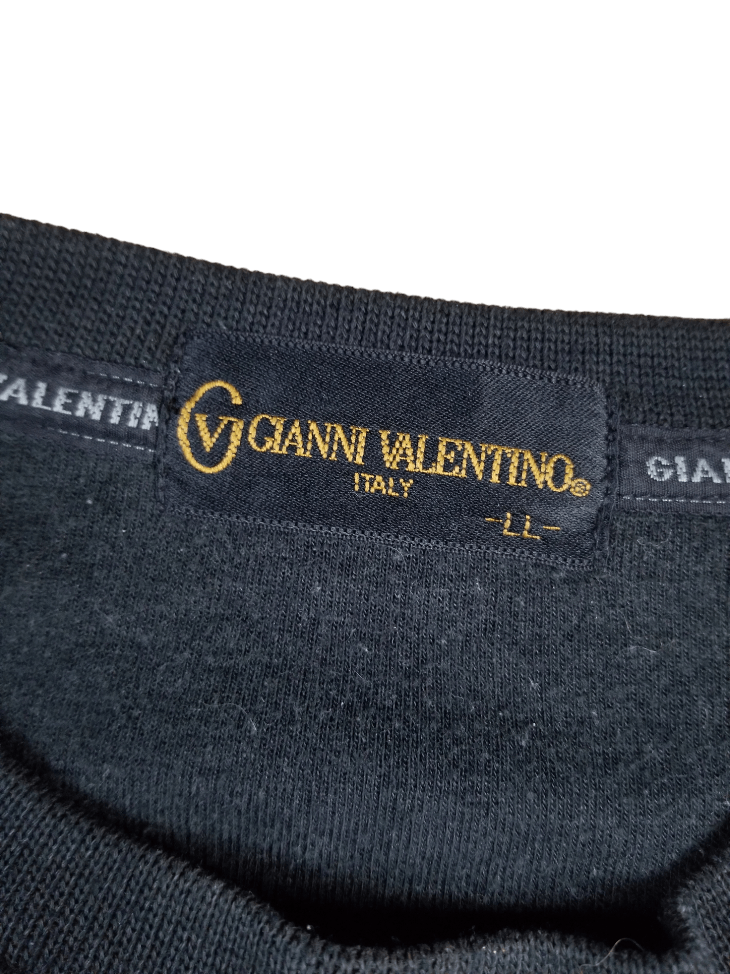 Gianni Valentino × Valentino × Vintage Vintage Sweatshirt Gianni Valentino Big Logo Size US XL / EU 56 / 4 - 7 Thumbnail