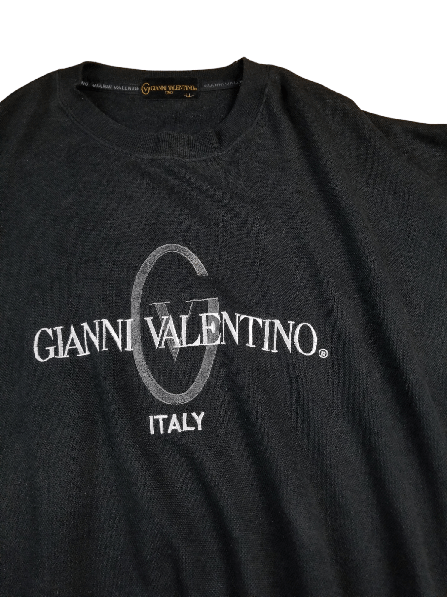 Gianni Valentino × Valentino × Vintage Vintage Sweatshirt Gianni Valentino Big Logo Size US XL / EU 56 / 4 - 6 Thumbnail