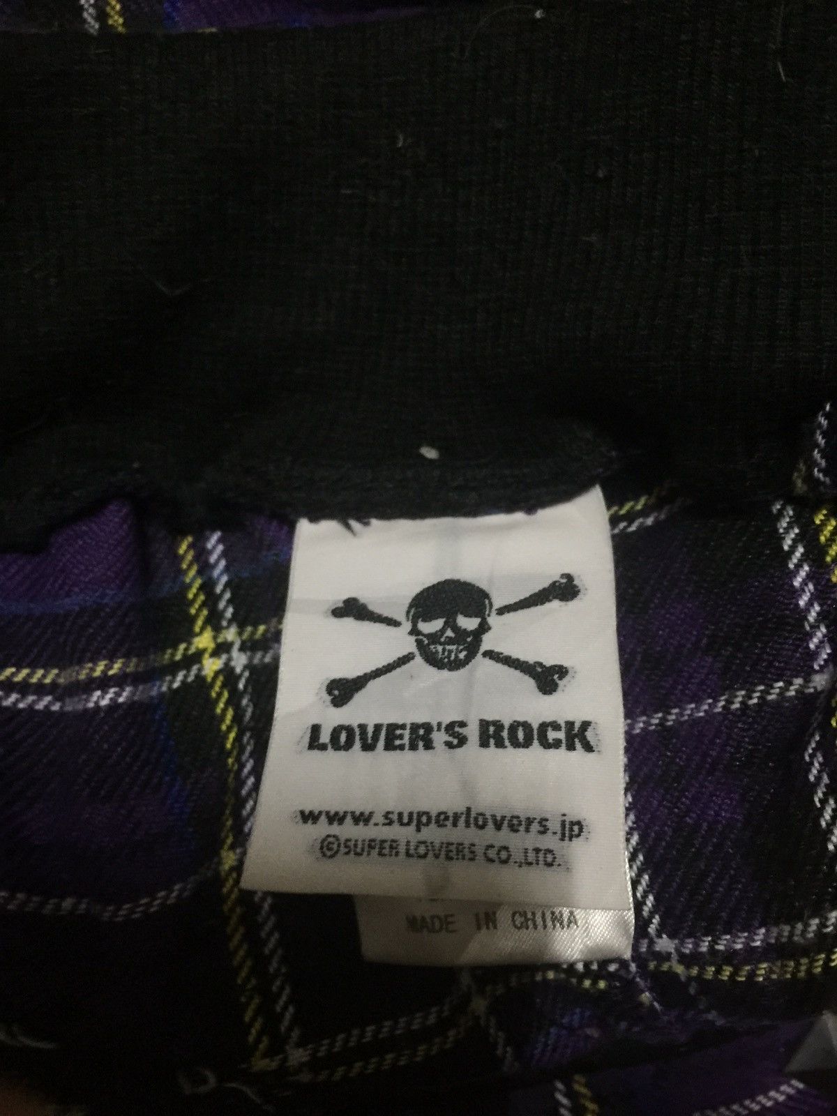 Japanese Brand Superlovers Tartan Dropped Crotch Pant Size US 30 / EU 46 - 6 Thumbnail