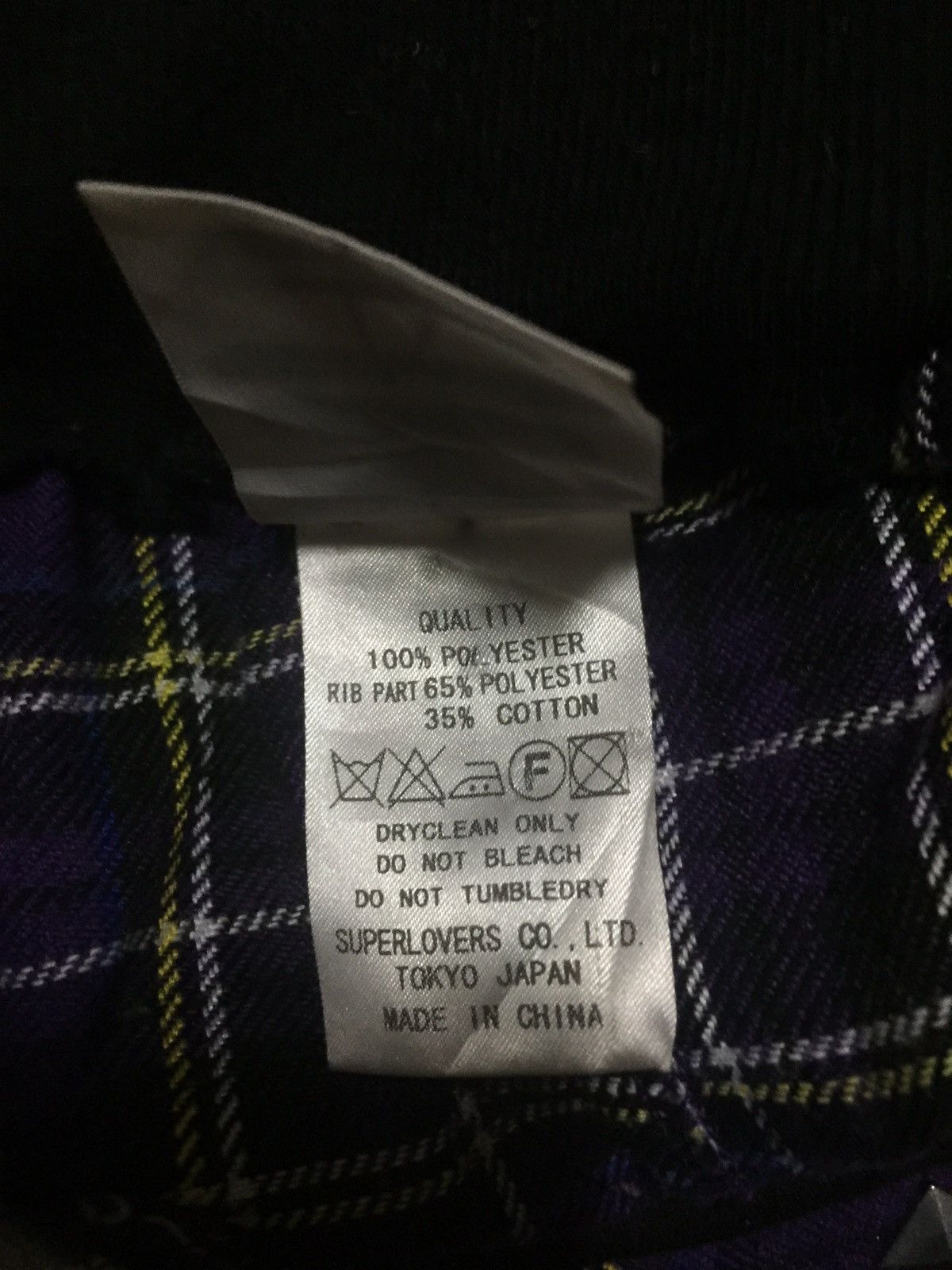 Japanese Brand Superlovers Tartan Dropped Crotch Pant Size US 30 / EU 46 - 7 Thumbnail