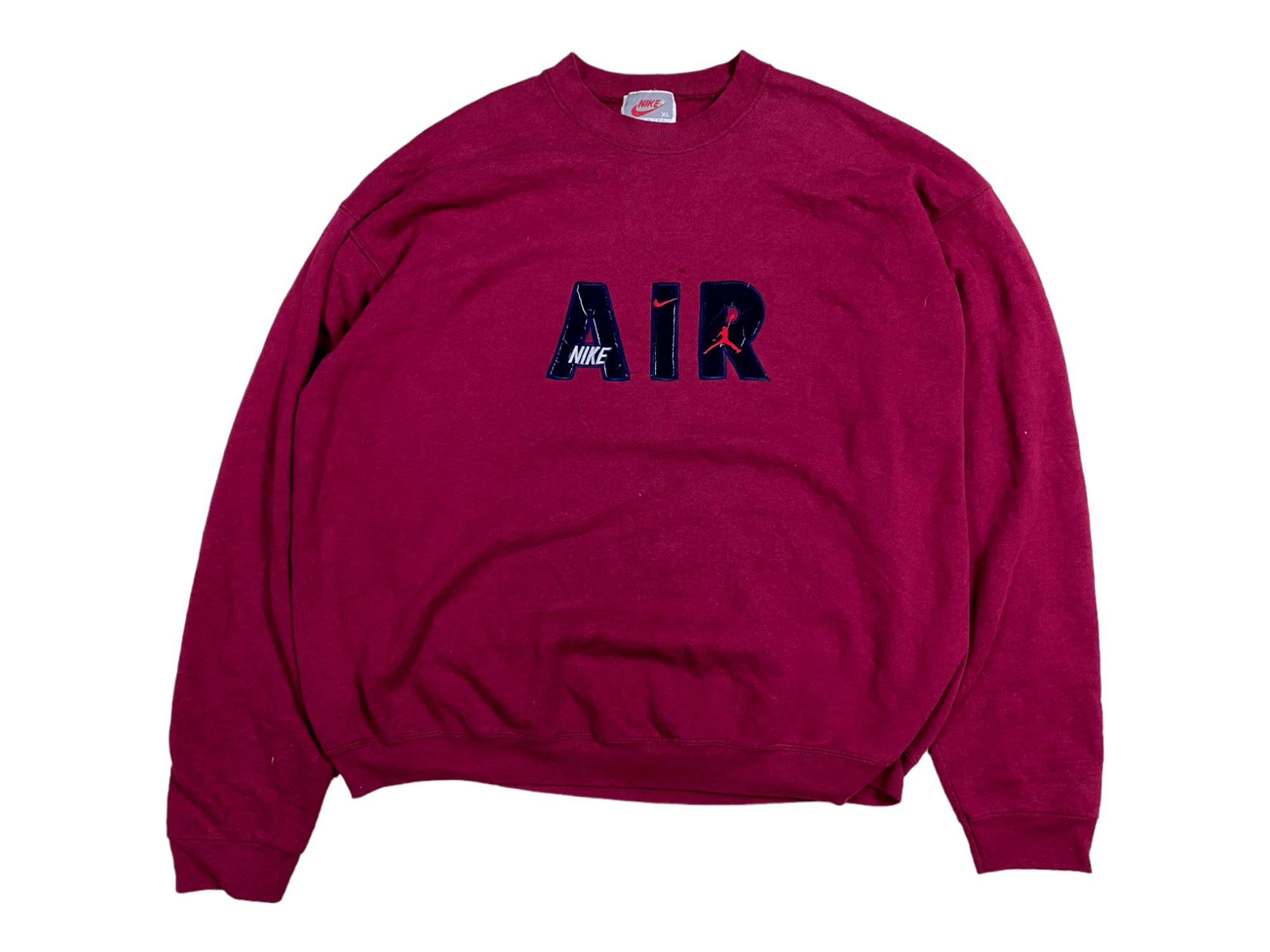 Nike × Vintage 🔥Vintage Nike Air Spellout Embroided🔥 Size US XL / EU 56 / 4 - 1 Thumbnail