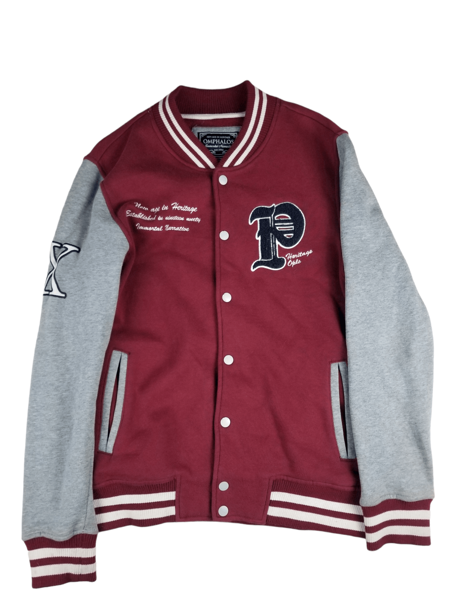 Vintage 🔥Vintage Varsity Heritage Omphalos🔥 Size US S / EU 44-46 / 1 - 4 Thumbnail