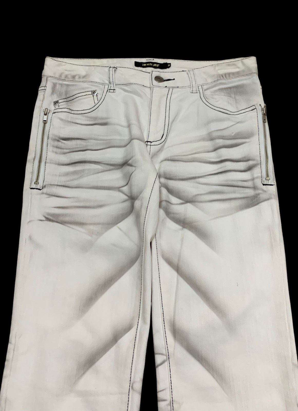 14th Addiction Rare Vintage Japanese Brand Tornado Mart Flash Jeans 1990s Size US 30 / EU 46 - 3 Thumbnail
