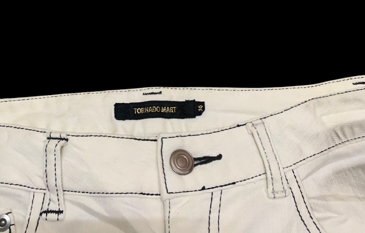 14th Addiction Rare Vintage Japanese Brand Tornado Mart Flash Jeans 1990s Size US 30 / EU 46 - 8 Thumbnail