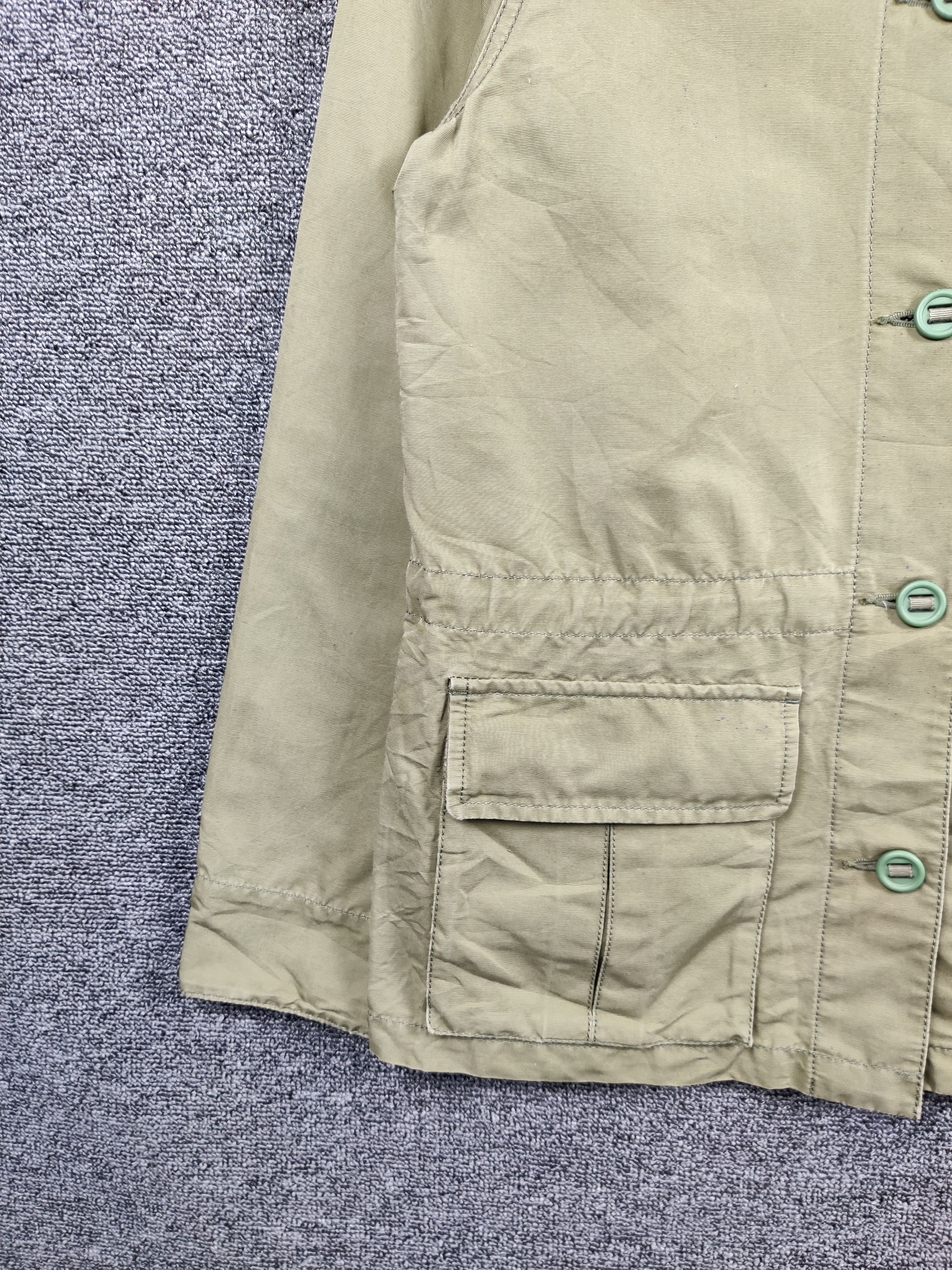 Lacoste Vintage Lacoste Army Military Jacket Olive Green Size US M / EU 48-50 / 2 - 6 Thumbnail