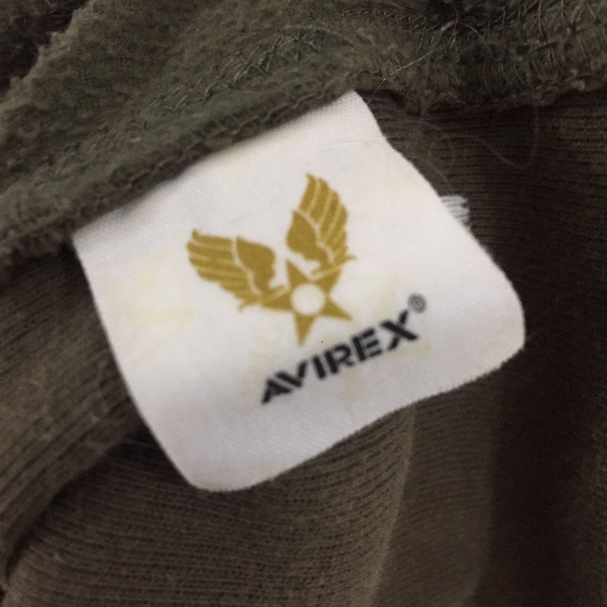 Avirex Vintage Avirex Air Force Fleece Army Jacket Olive Green Size US L / EU 52-54 / 3 - 4 Thumbnail