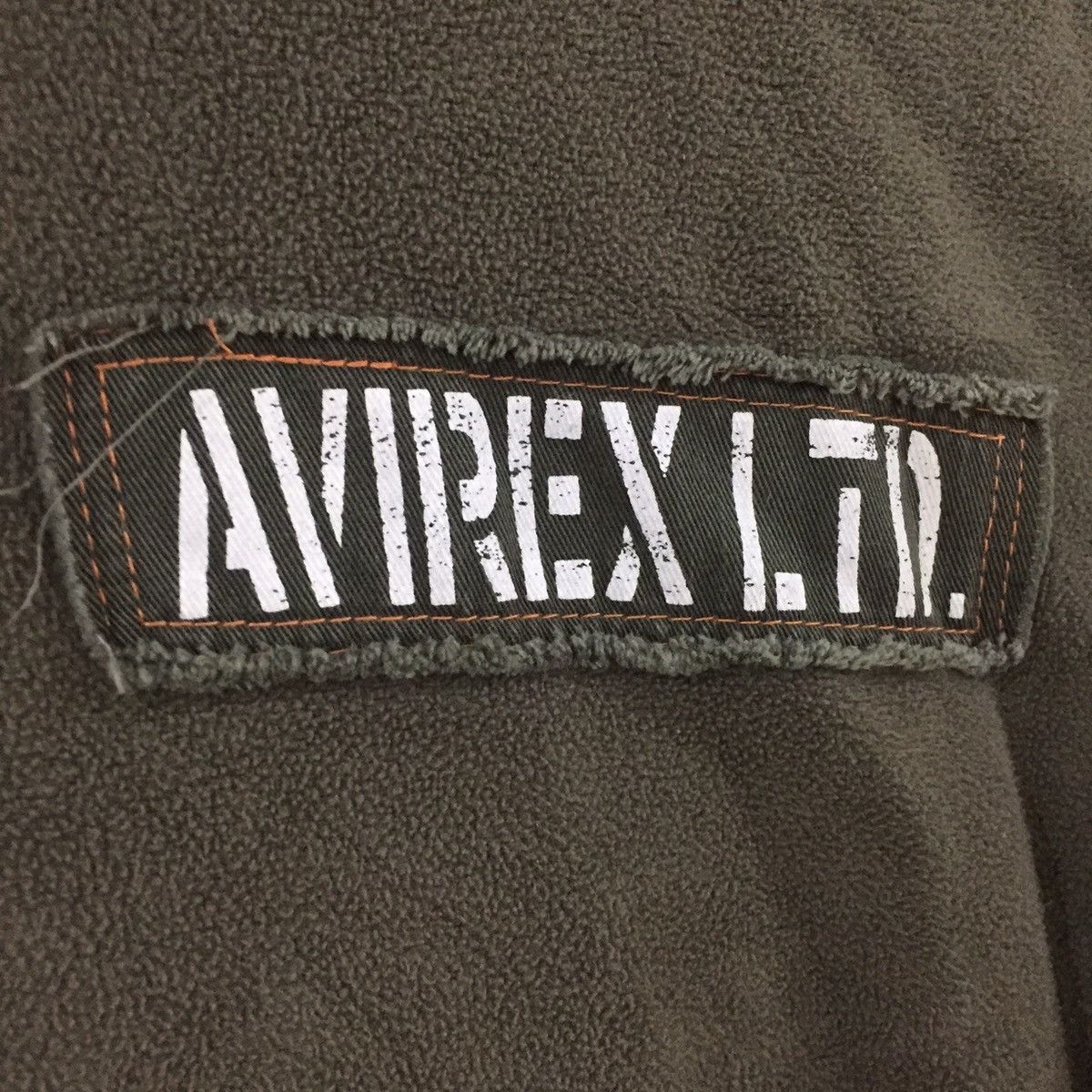 Avirex Vintage Avirex Air Force Fleece Army Jacket Olive Green Size US L / EU 52-54 / 3 - 2 Thumbnail