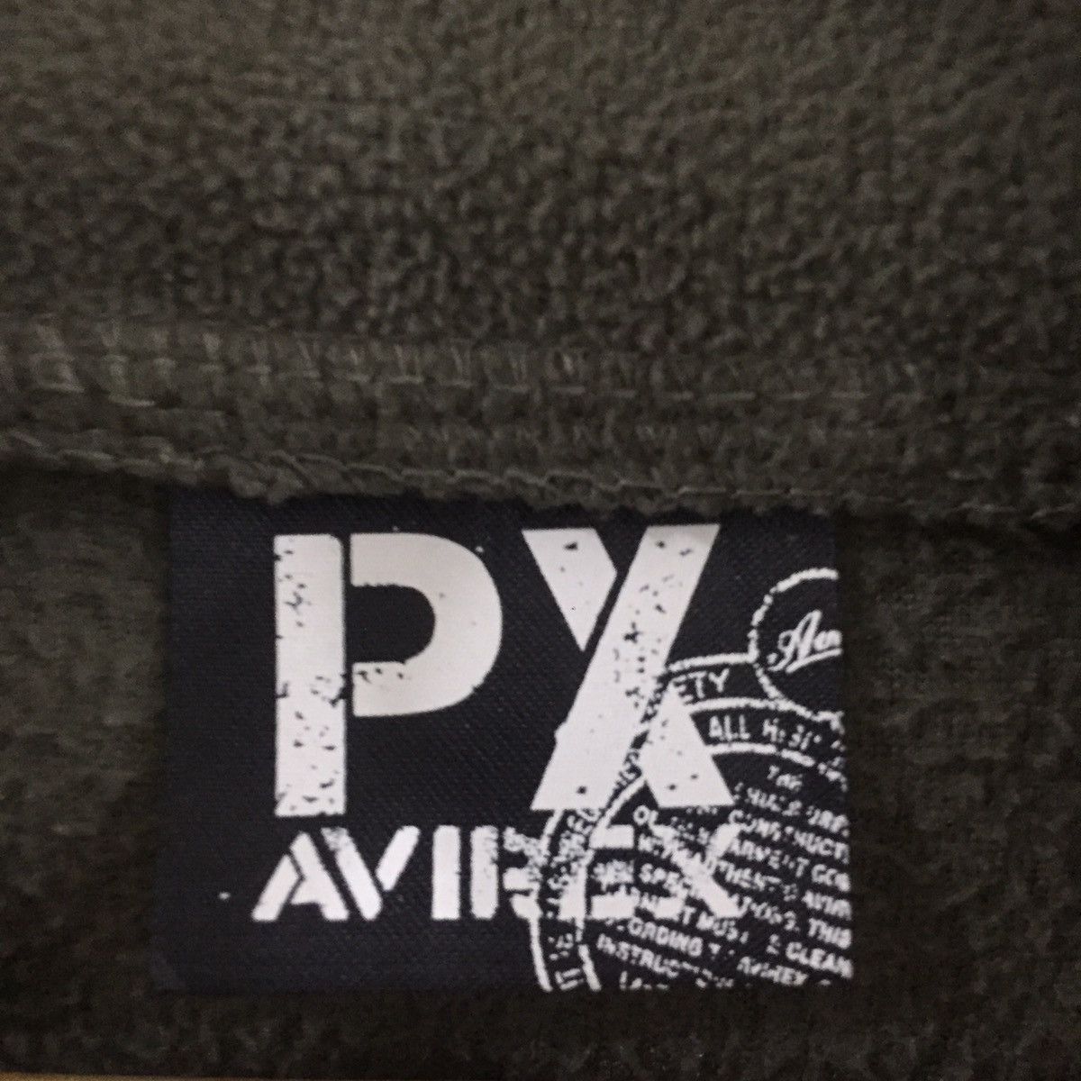 Avirex Vintage Avirex Air Force Fleece Army Jacket Olive Green Size US L / EU 52-54 / 3 - 3 Thumbnail