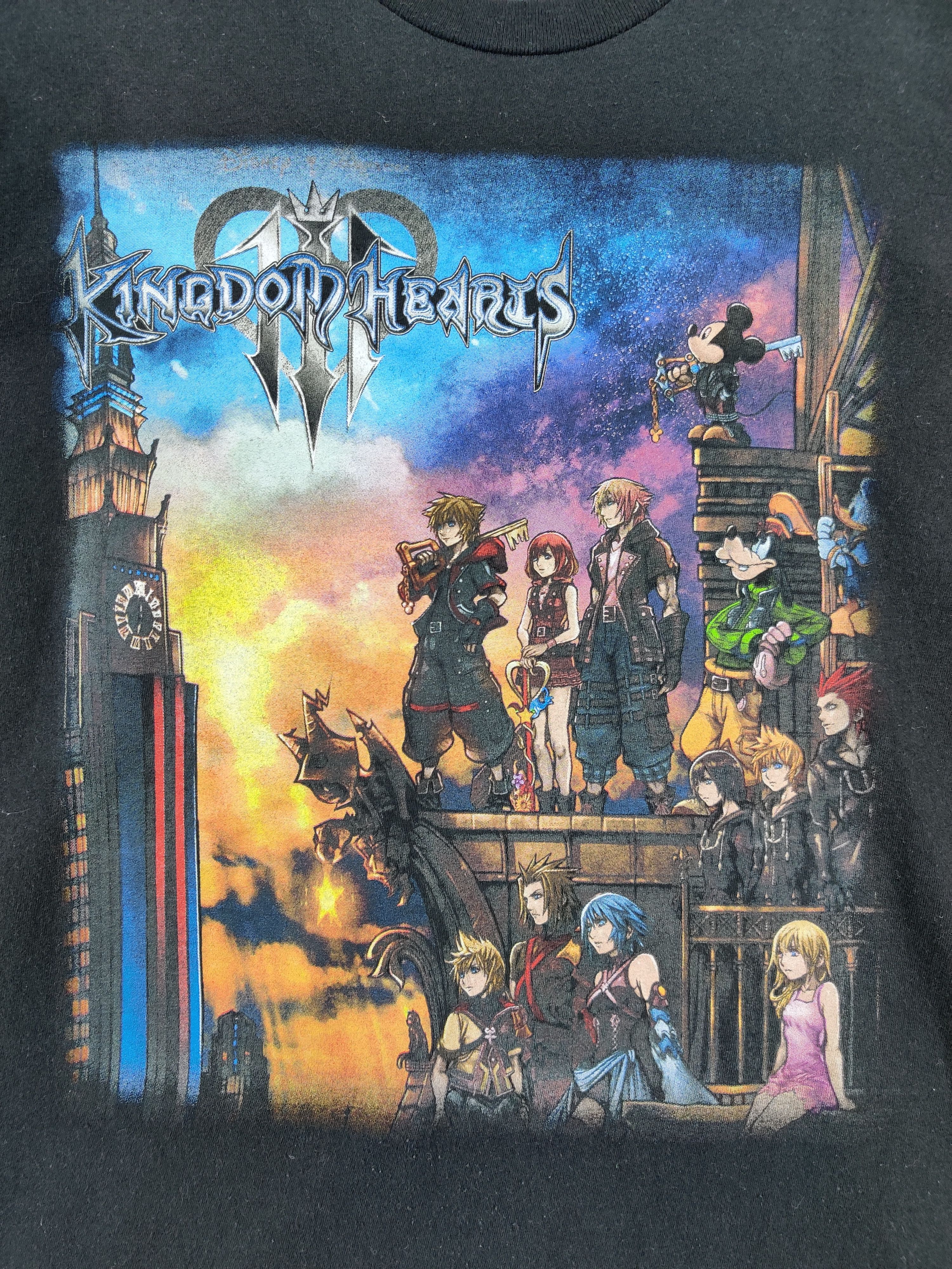 Disney Vintage Kingdom Hearts Disney Game Tee Tshirt Size US M / EU 48-50 / 2 - 5 Thumbnail