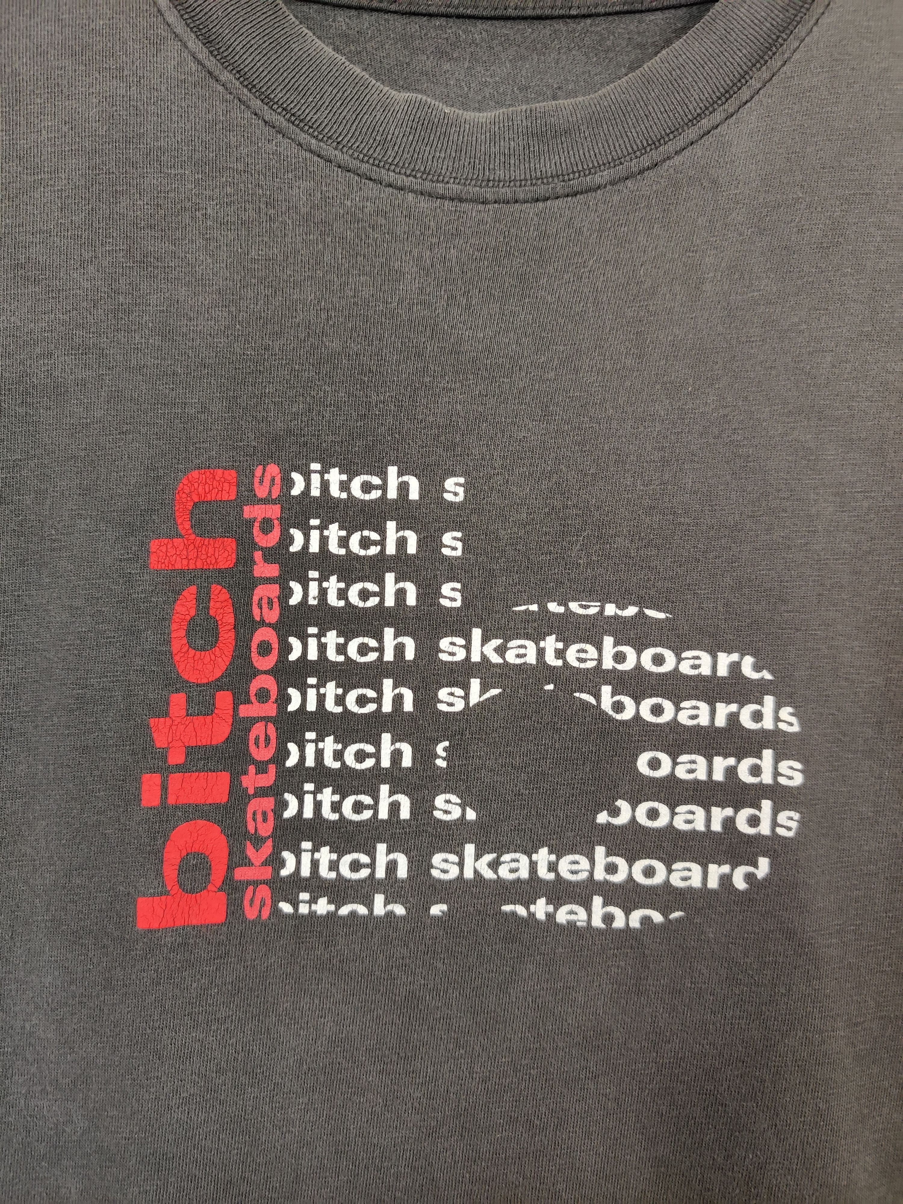 Vintage Vintage 90's Bitch Skateboard Long Sleeve Tee Tshirt Size US M / EU 48-50 / 2 - 7 Thumbnail