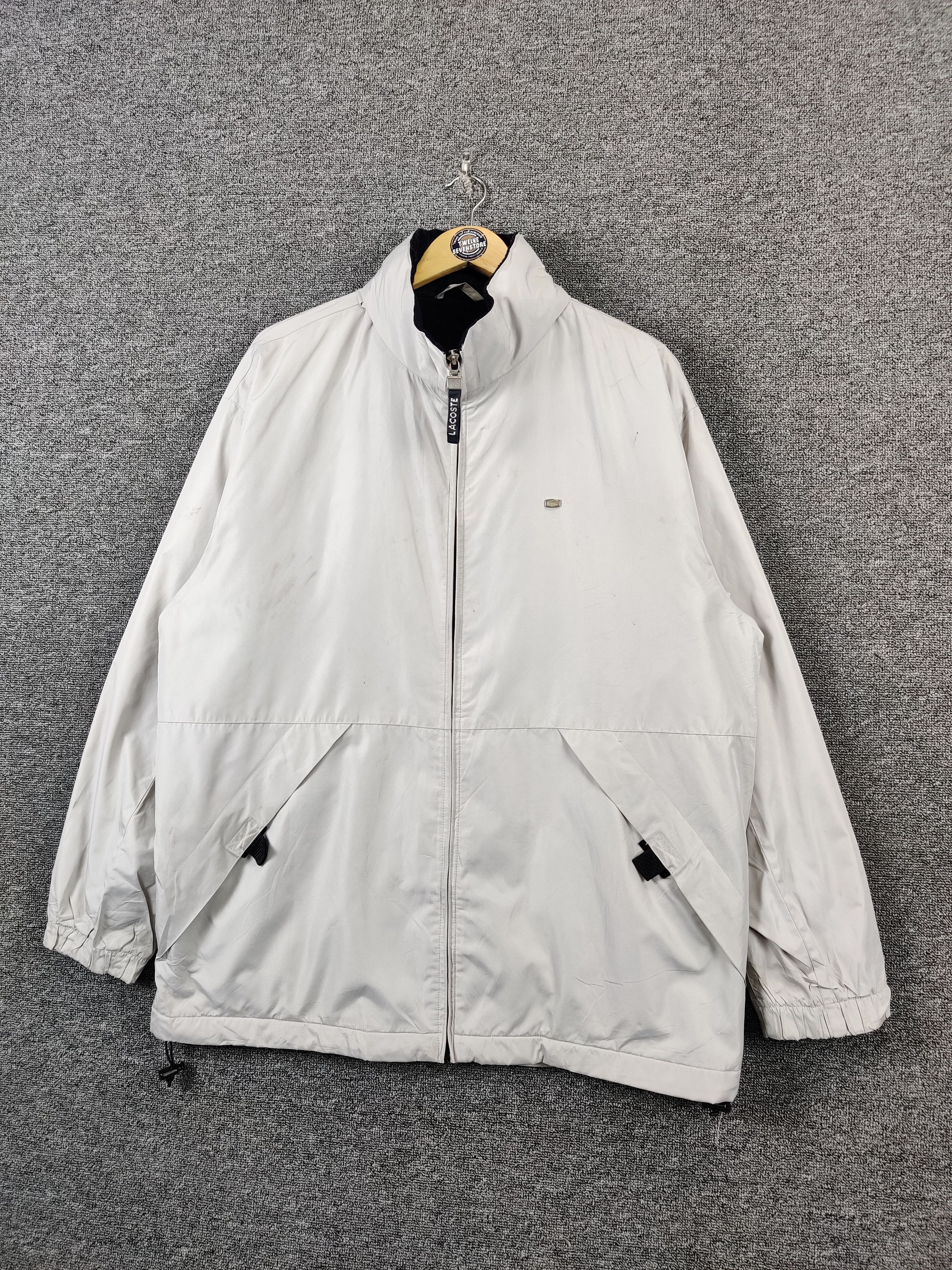 Lacoste Vintage Lacoste Windbreaker Light Jacket Size US XXL / EU 58 / 5 - 2 Thumbnail
