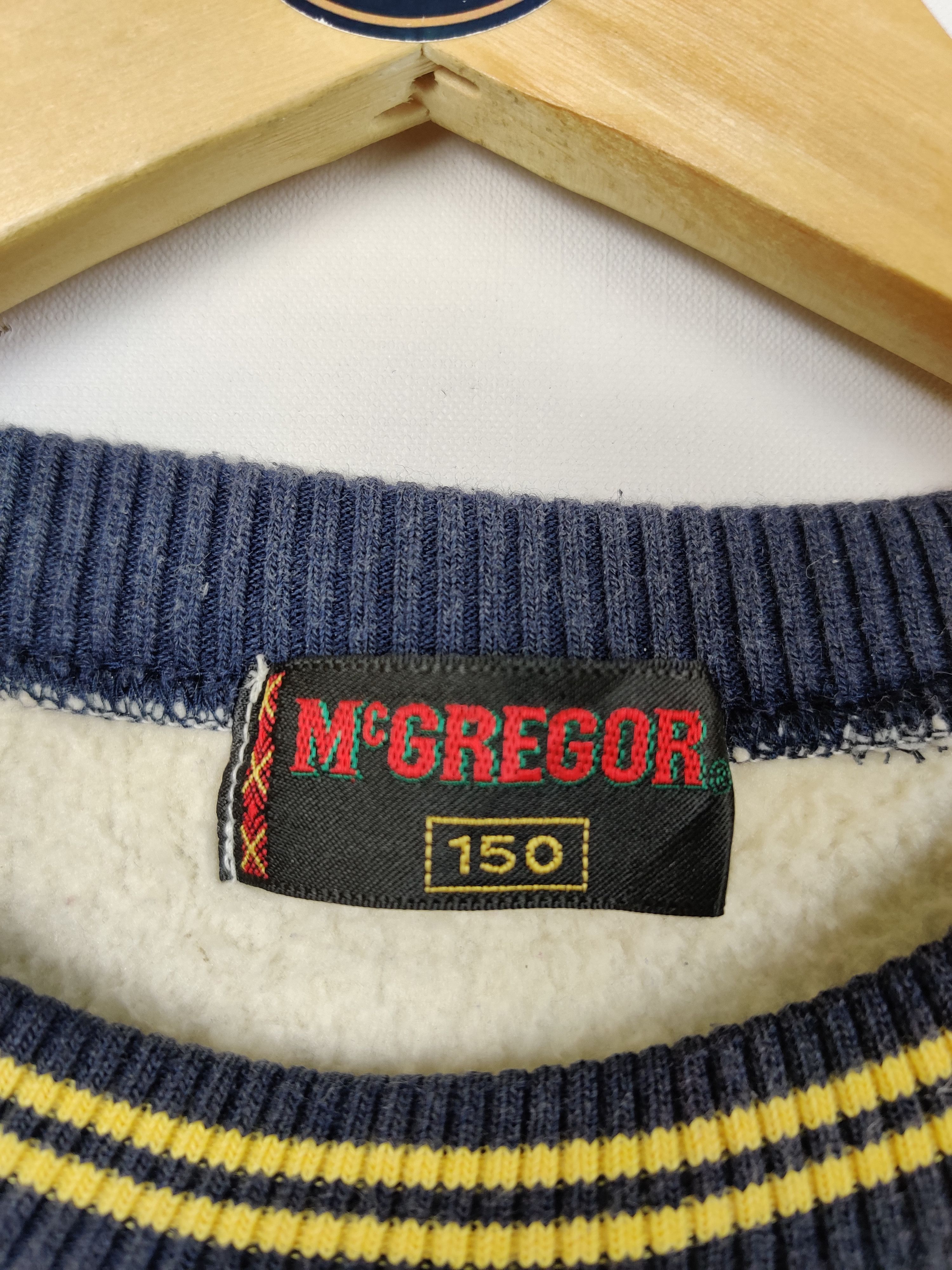 McGregor Vintage McGregor Embroidery Fleece Sweatshirt Size US L / EU 52-54 / 3 - 6 Thumbnail