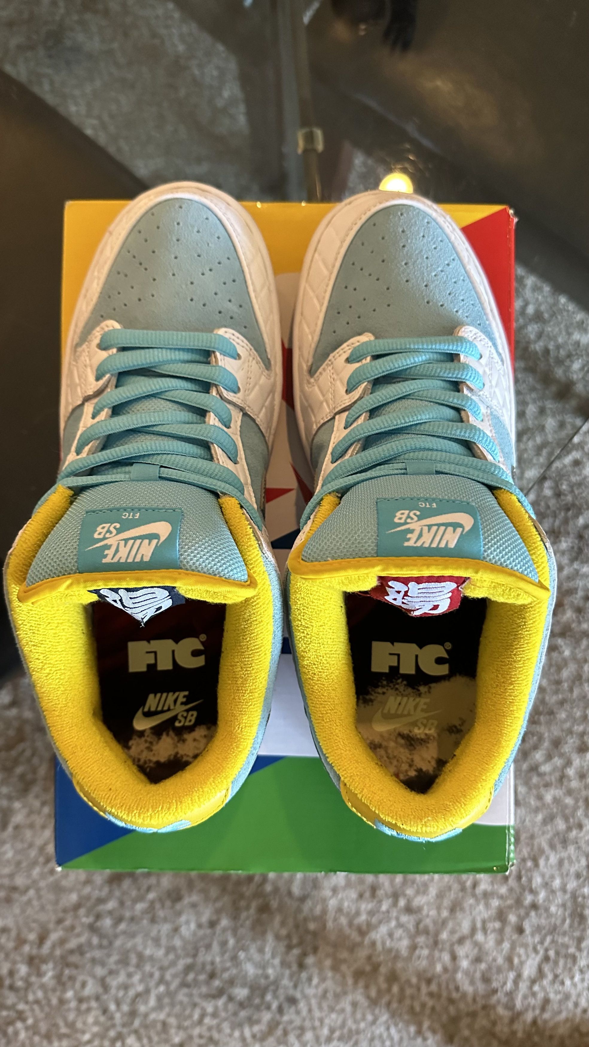 Nike NIKE SB DUNK LOW PRO FTC LAGOON PULSE DH7687-400 9.5 Size US 9.5 / EU 42-43 - 7 Thumbnail