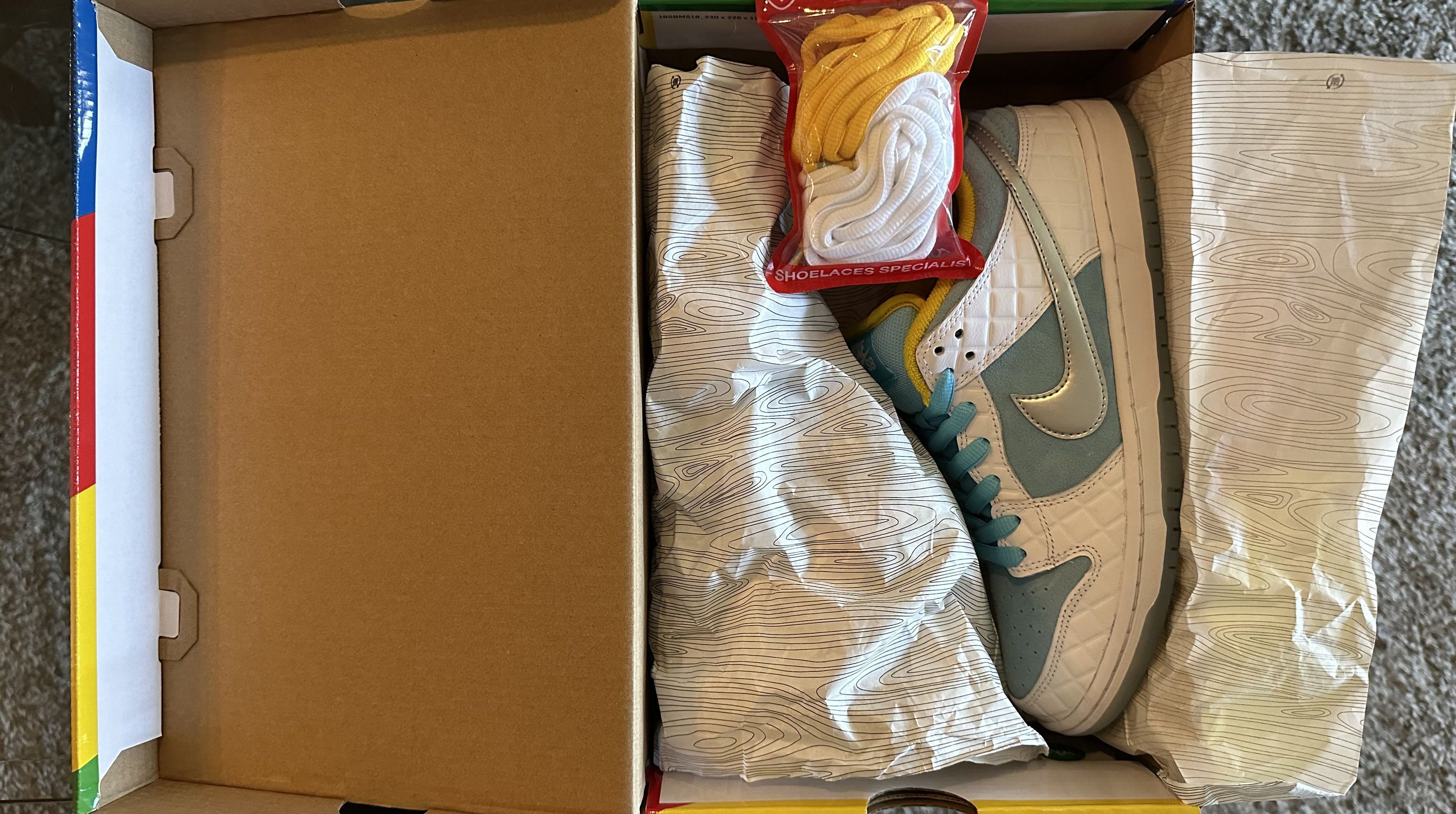 Nike NIKE SB DUNK LOW PRO FTC LAGOON PULSE DH7687-400 9.5 Size US 9.5 / EU 42-43 - 10 Thumbnail