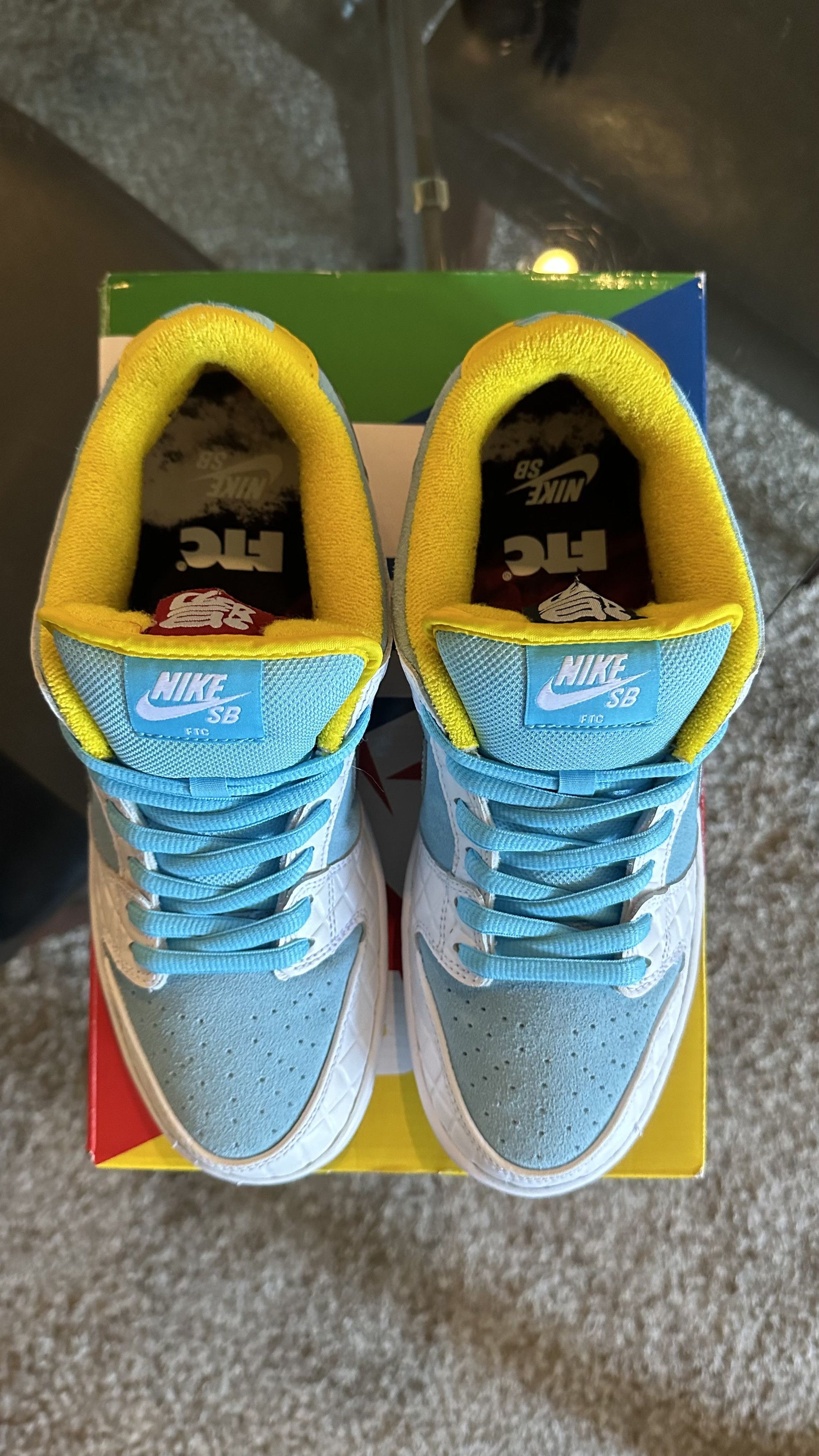 Nike NIKE SB DUNK LOW PRO FTC LAGOON PULSE DH7687-400 9.5 Size US 9.5 / EU 42-43 - 6 Thumbnail