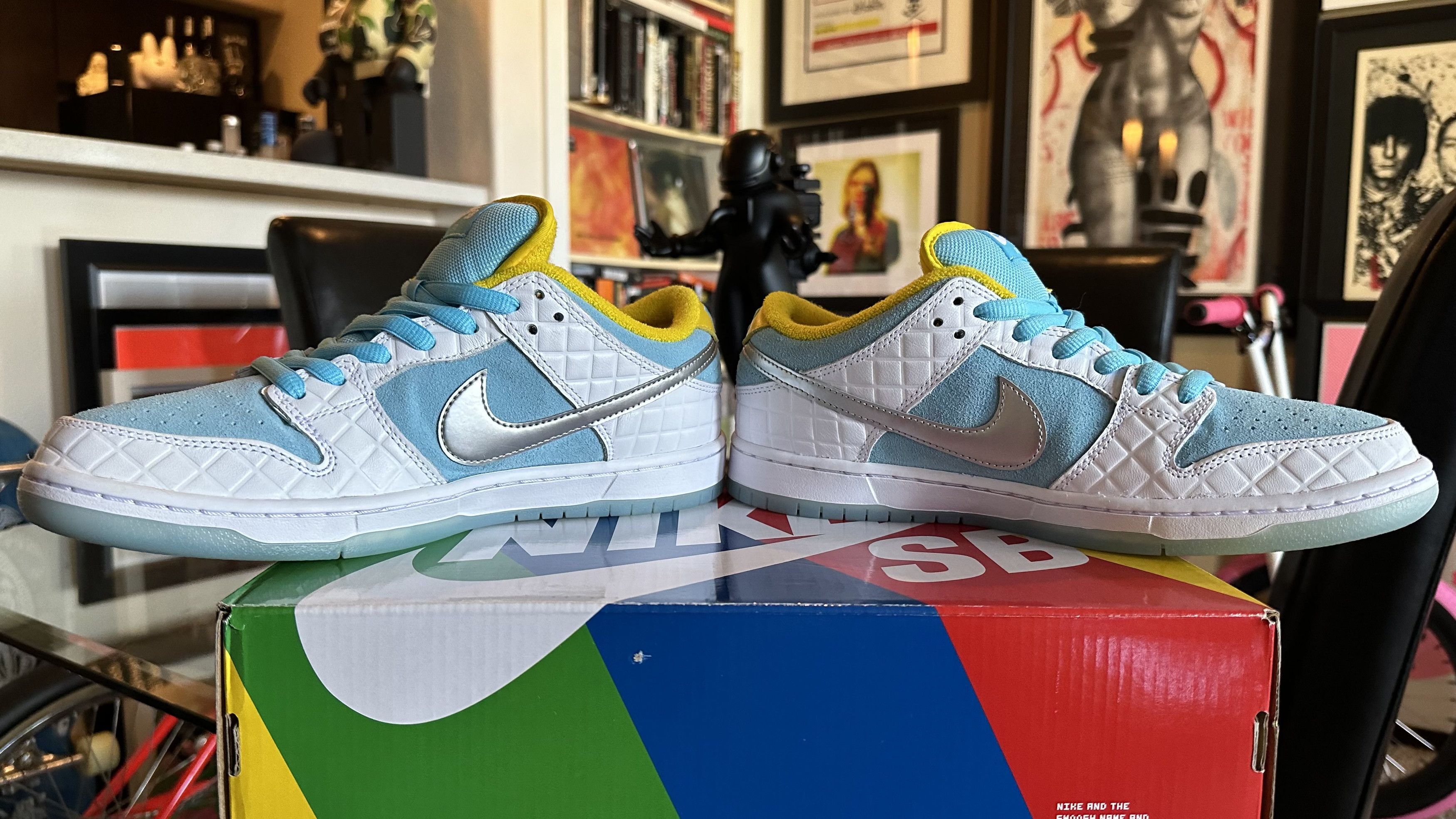Nike NIKE SB DUNK LOW PRO FTC LAGOON PULSE DH7687-400 9.5 Size US 9.5 / EU 42-43 - 5 Thumbnail