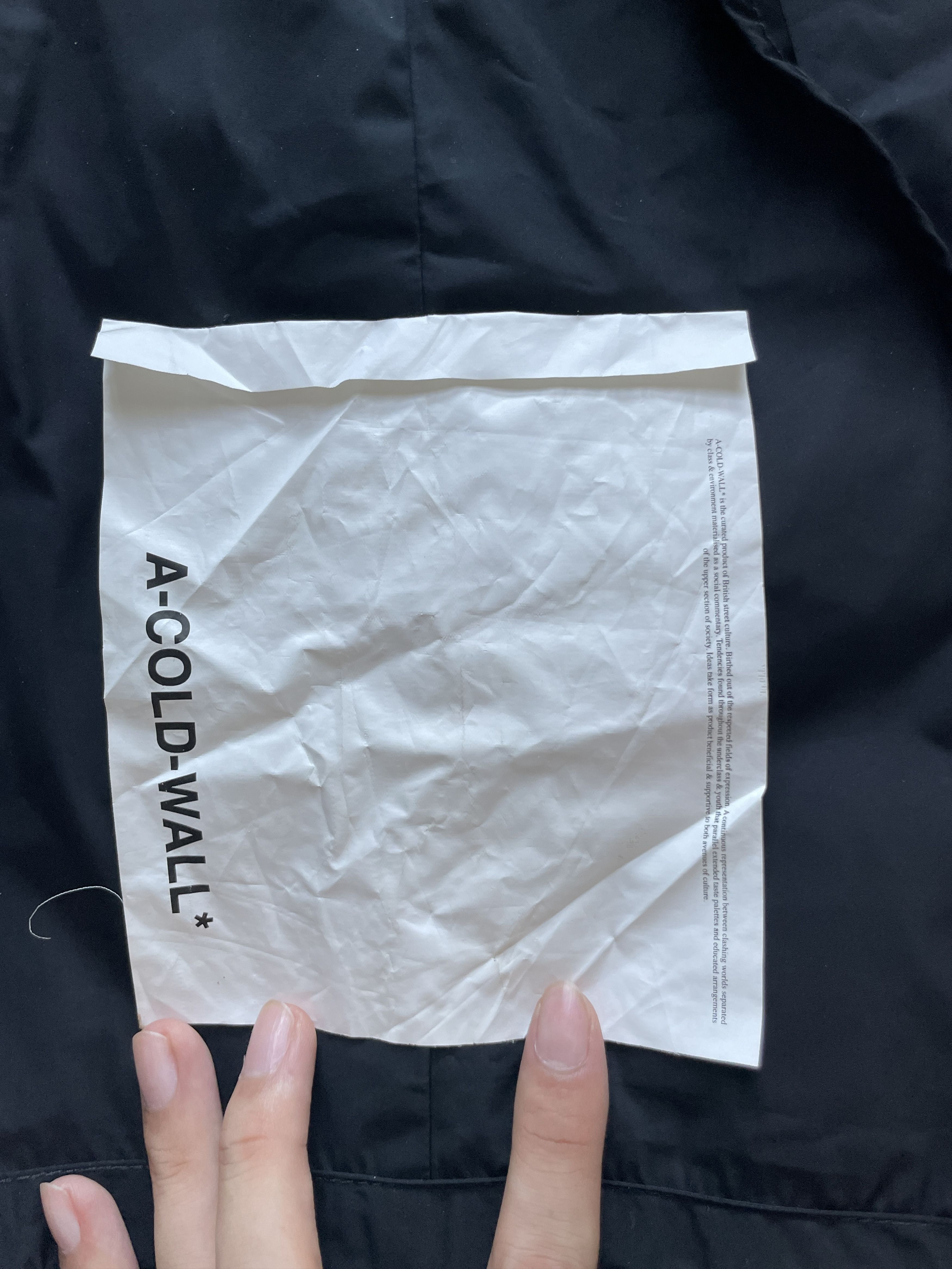 A-COLD-WALL* ACW A Cold Wall utility vest Size US S / EU 44-46 / 1 - 5 Thumbnail