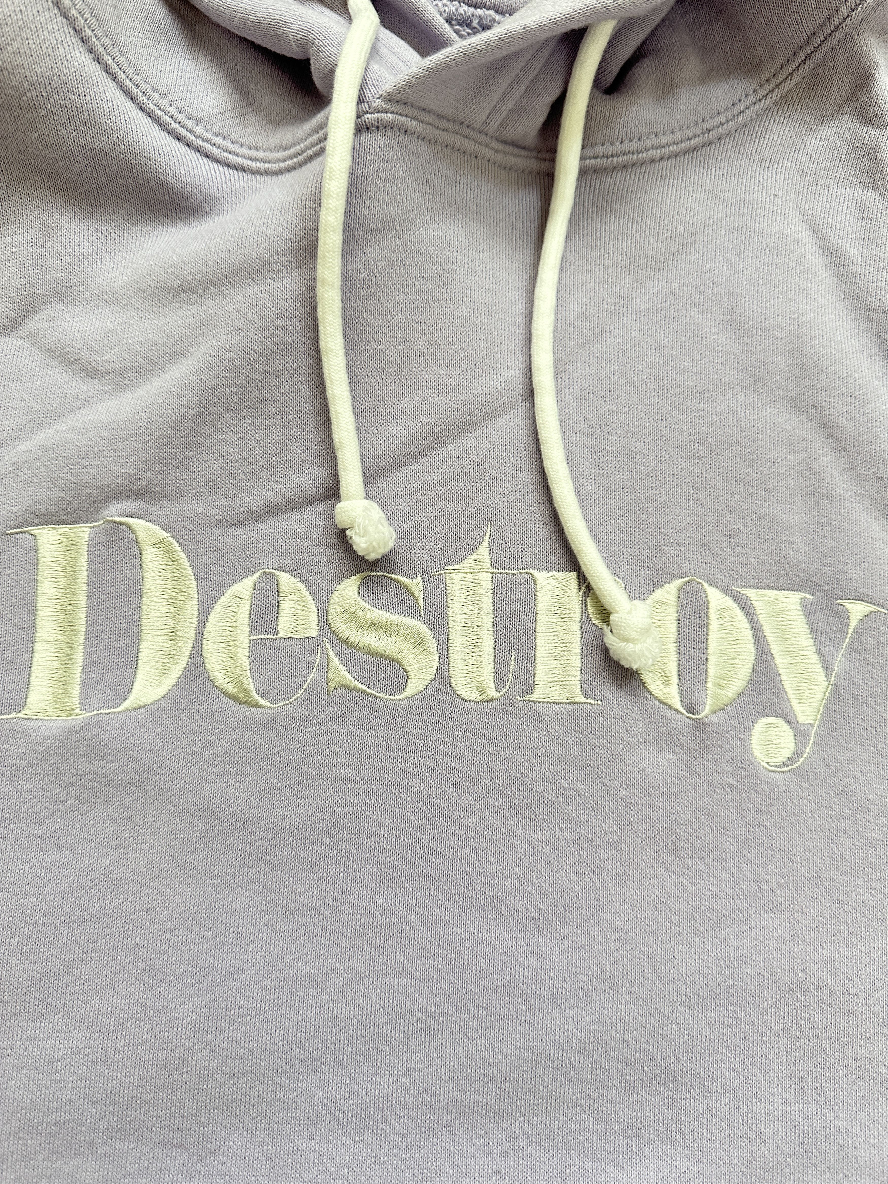 Undercover Undercover SS21 Destroy Hoodie Lavender Size 4 Size US XL / EU 56 / 4 - 2 Thumbnail
