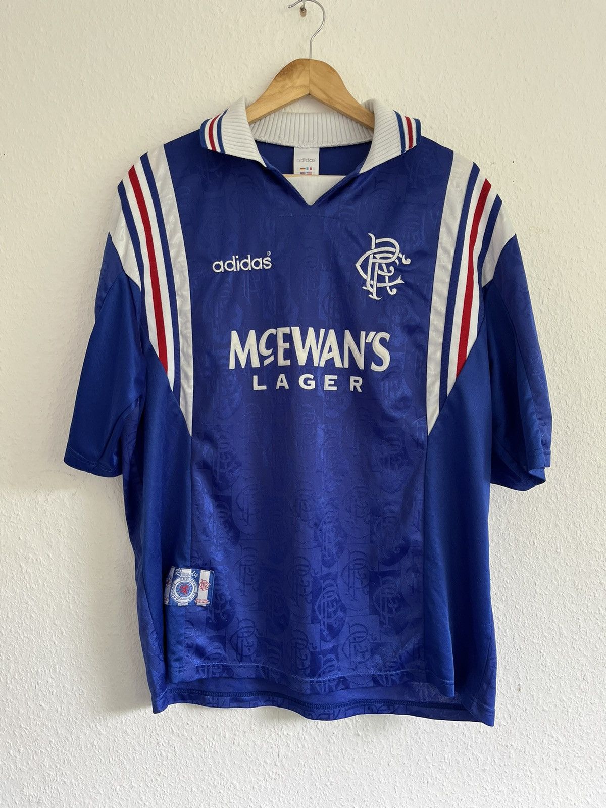 Adidas × Soccer Jersey × Vintage 🔥 Adidas Glasgow Rangers 1996/97 90’s ...