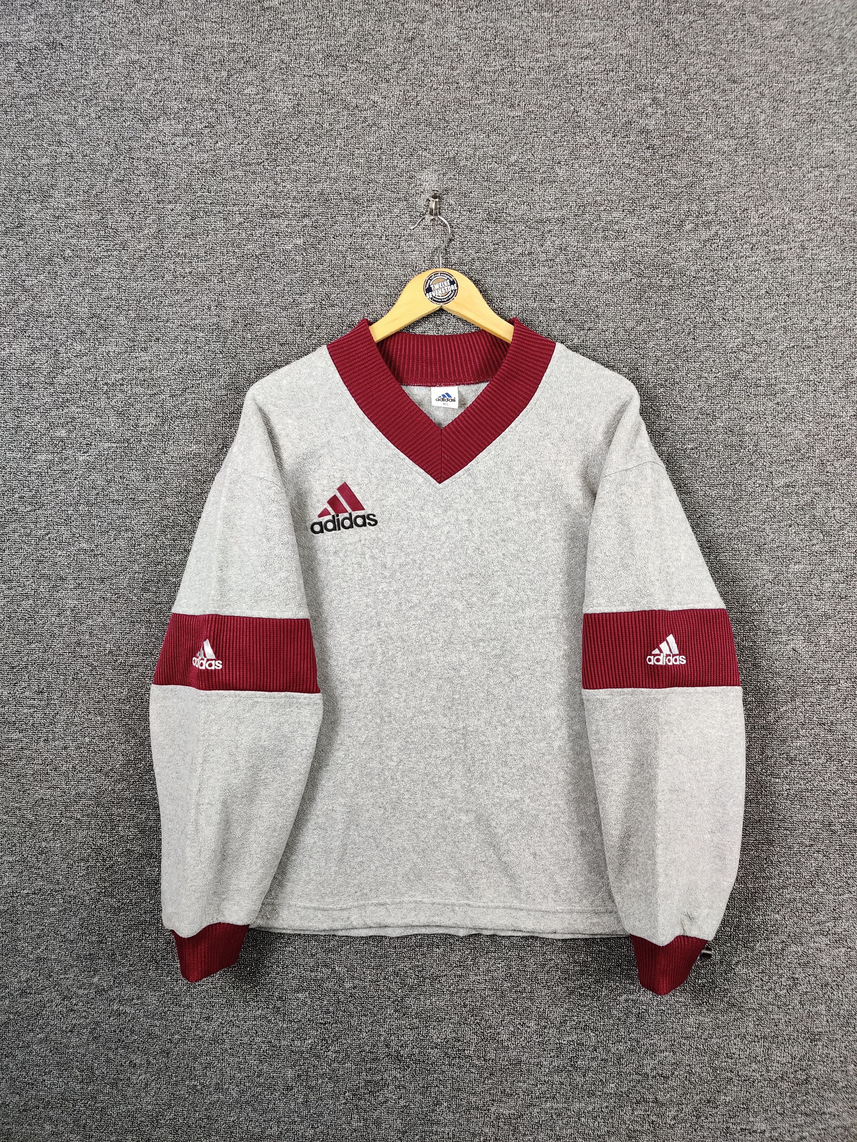 Adidas Vintage Adidas Descente Crewneck Sweatshirt Size US L / EU 52-54 / 3 - 1 Thumbnail