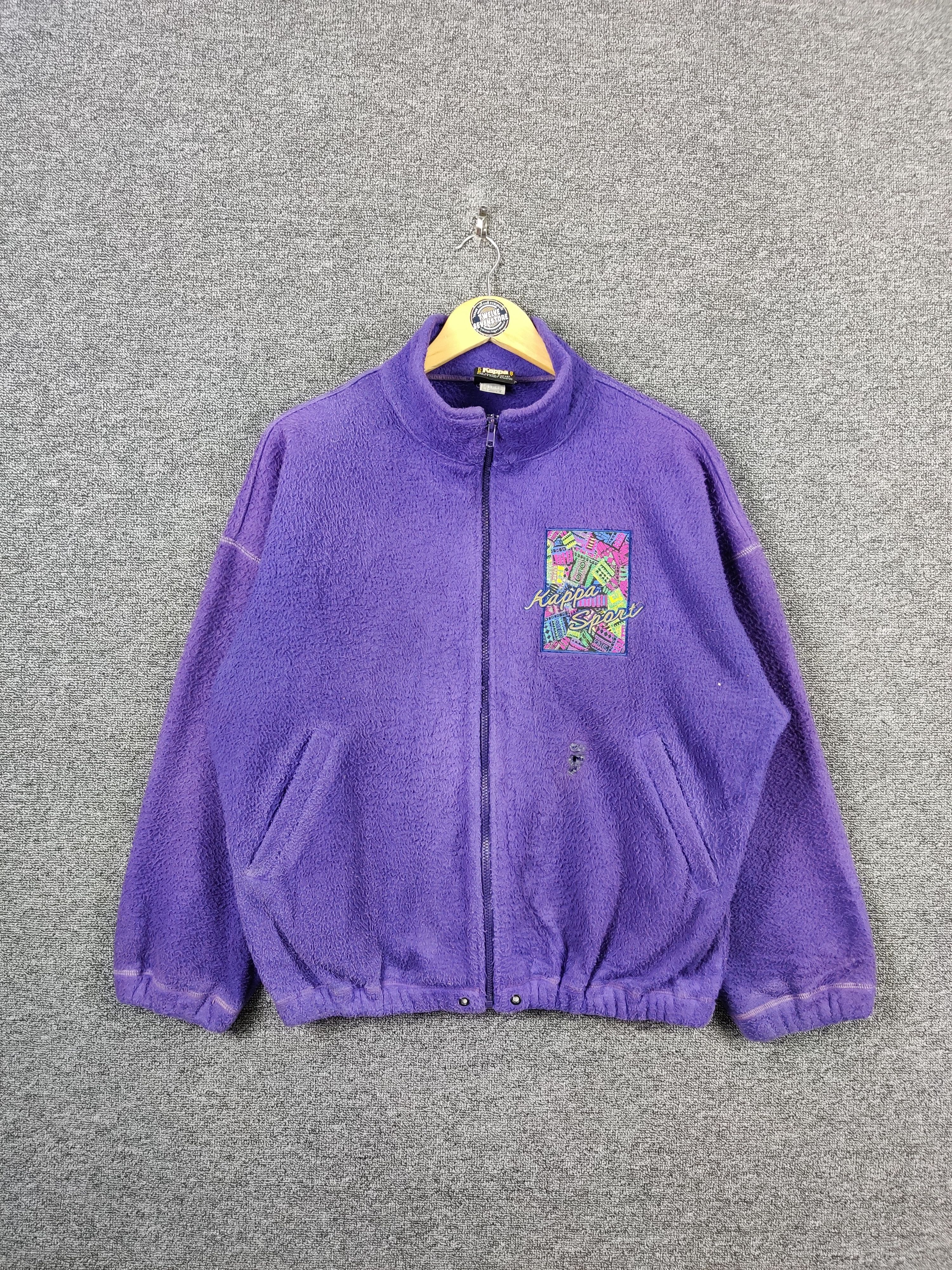 Kappa Vintage Kappa Sports Fleece Zipper Jacket Size US M / EU 48-50 / 2 - 1 Thumbnail