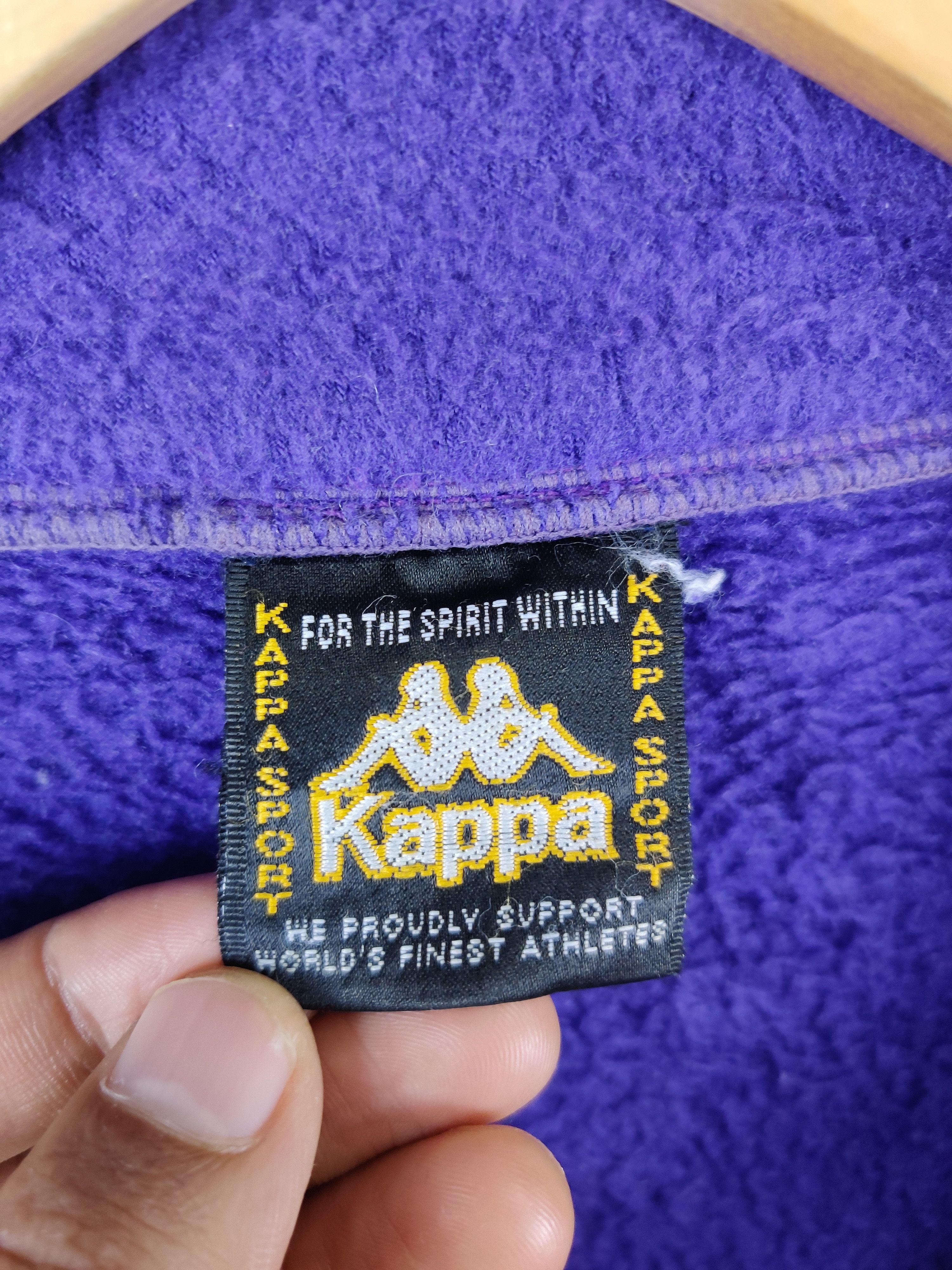 Kappa Vintage Kappa Sports Fleece Zipper Jacket Size US M / EU 48-50 / 2 - 9 Thumbnail