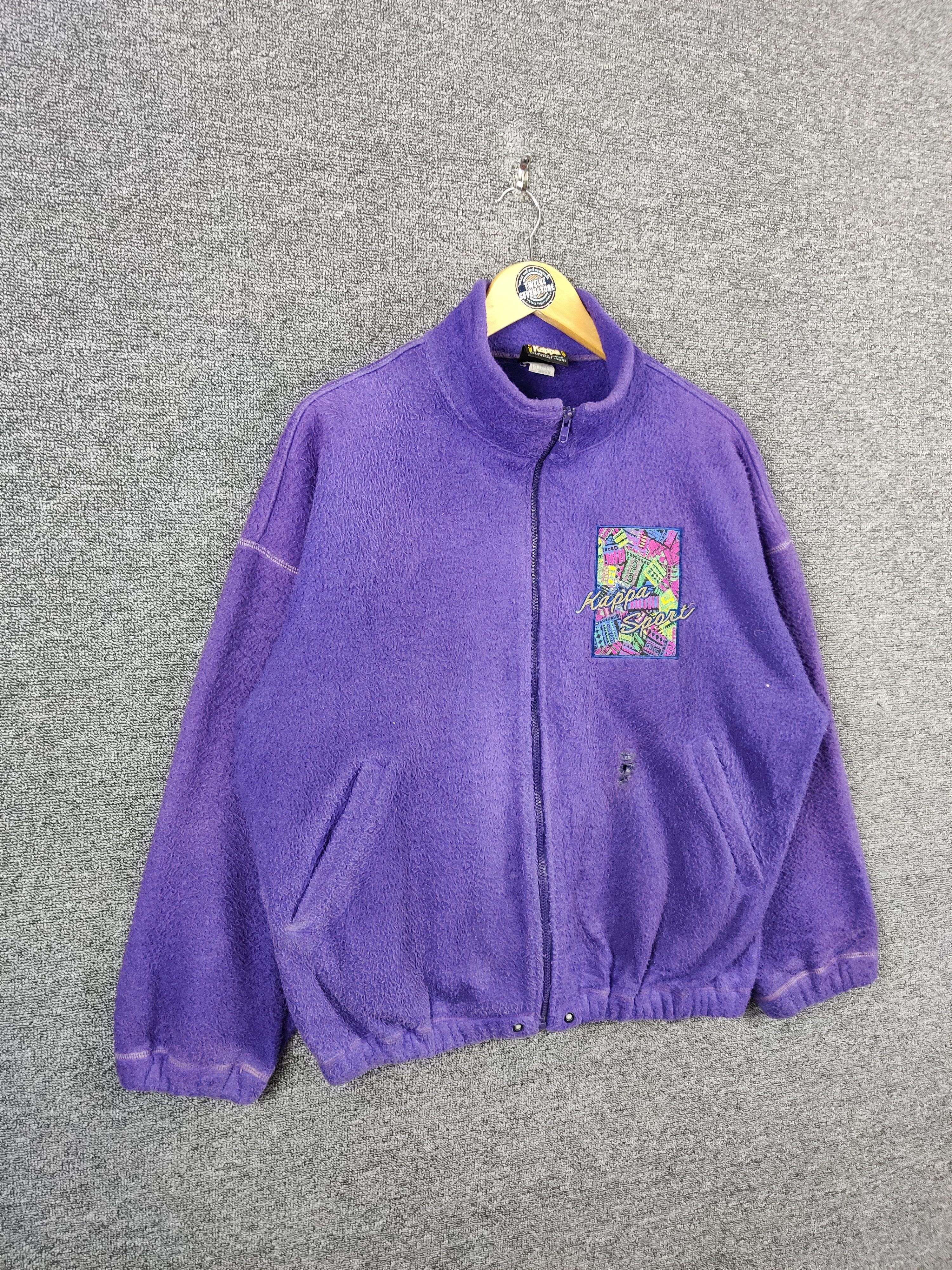 Kappa Vintage Kappa Sports Fleece Zipper Jacket Size US M / EU 48-50 / 2 - 7 Thumbnail
