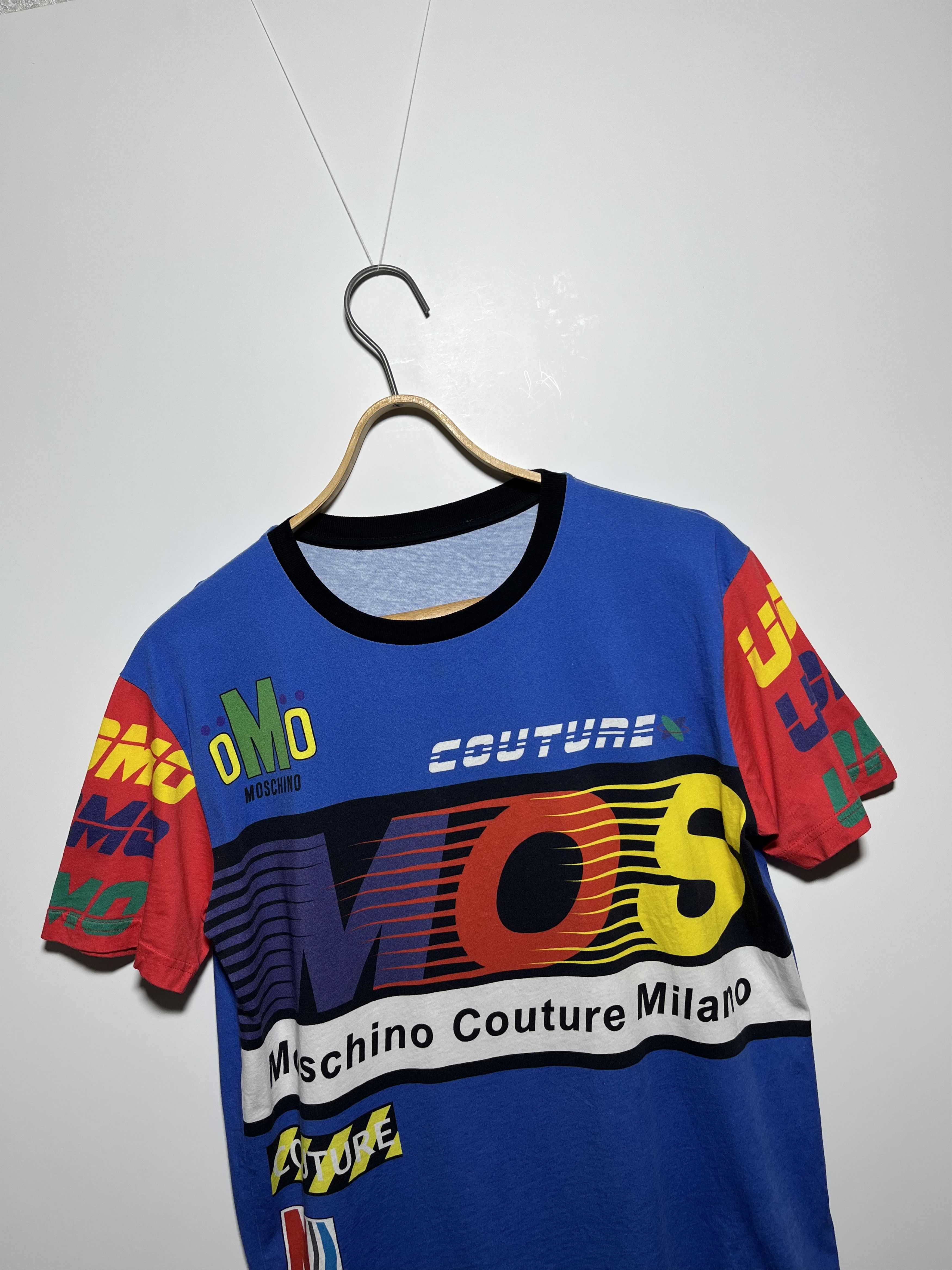 Moschino Moschino Mos Toy SS2016 Racing T-Shirt Size M Size US M / EU 48-50 / 2 - 3 Thumbnail