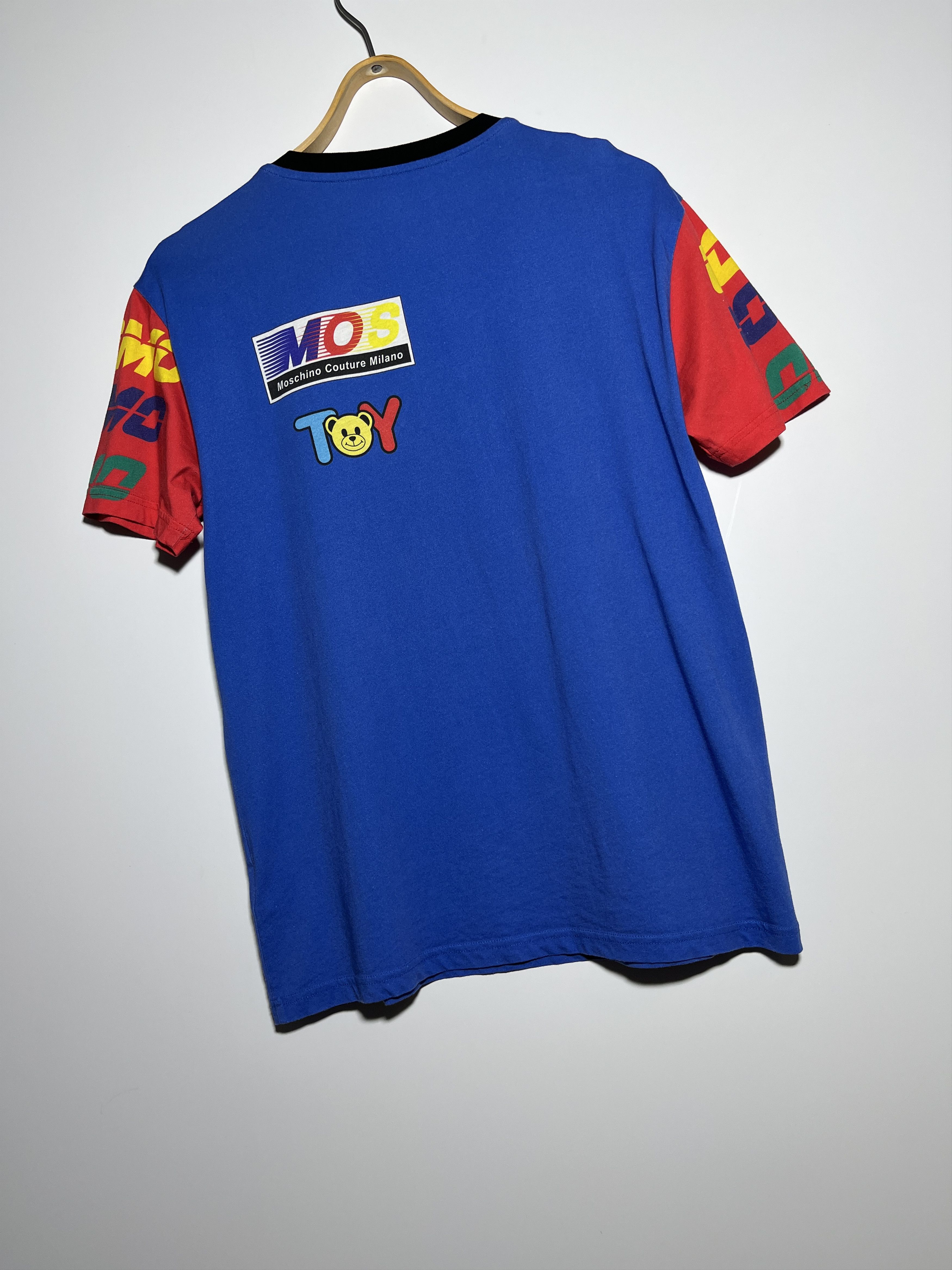Moschino Moschino Mos Toy SS2016 Racing T-Shirt Size M Size US M / EU 48-50 / 2 - 6 Thumbnail