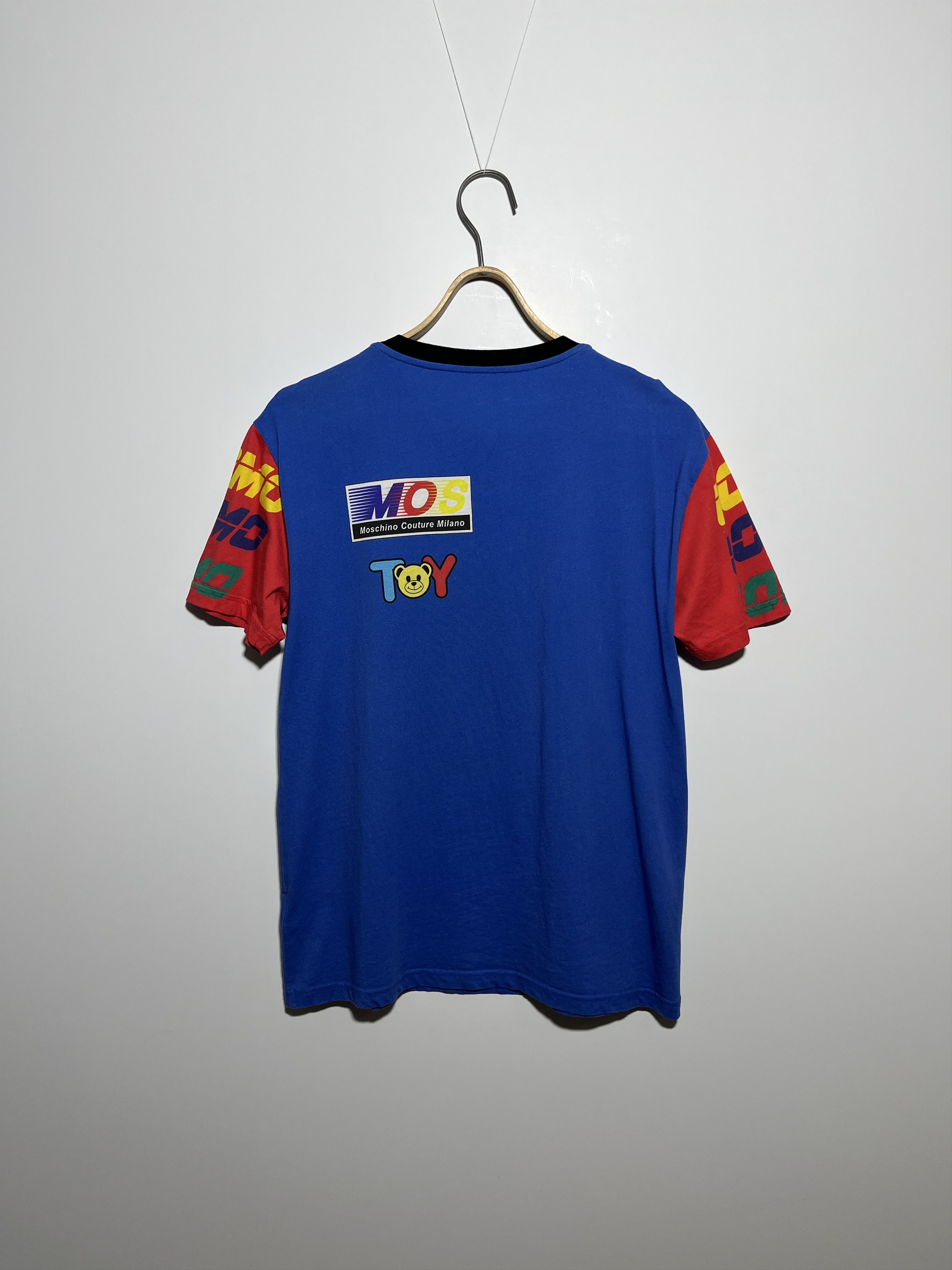 Moschino Moschino Mos Toy SS2016 Racing T-Shirt Size M Size US M / EU 48-50 / 2 - 2 Thumbnail