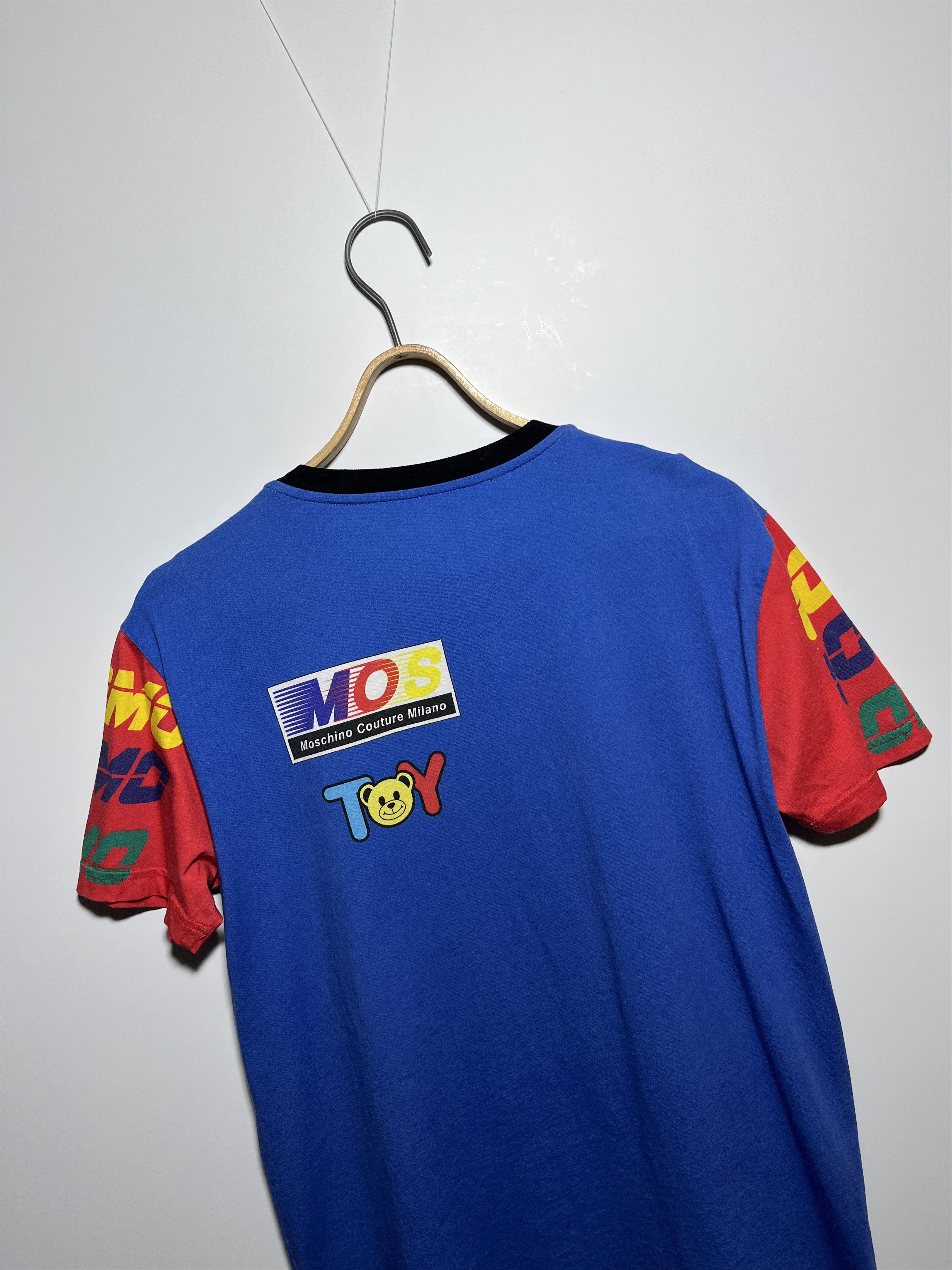 Moschino Moschino Mos Toy SS2016 Racing T-Shirt Size M Size US M / EU 48-50 / 2 - 5 Thumbnail
