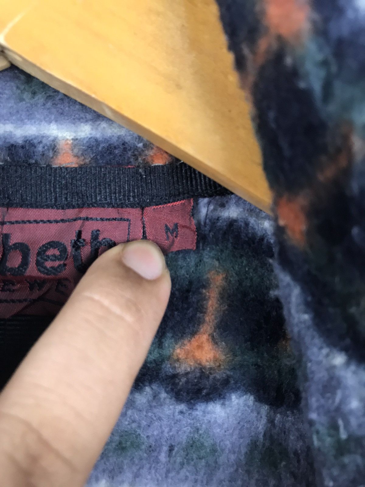 Aran Isles Knitwear × Macbeth × Vintage Macbeth Rare Design Full Zipper Fleece jacket Size US M / EU 48-50 / 2 - 7 Thumbnail