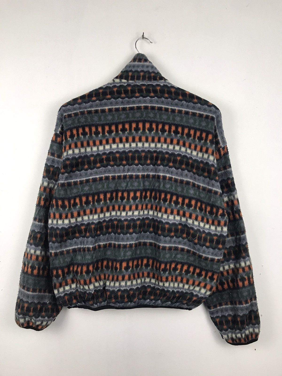 Aran Isles Knitwear × Macbeth × Vintage Macbeth Rare Design Full Zipper Fleece jacket Size US M / EU 48-50 / 2 - 2 Thumbnail