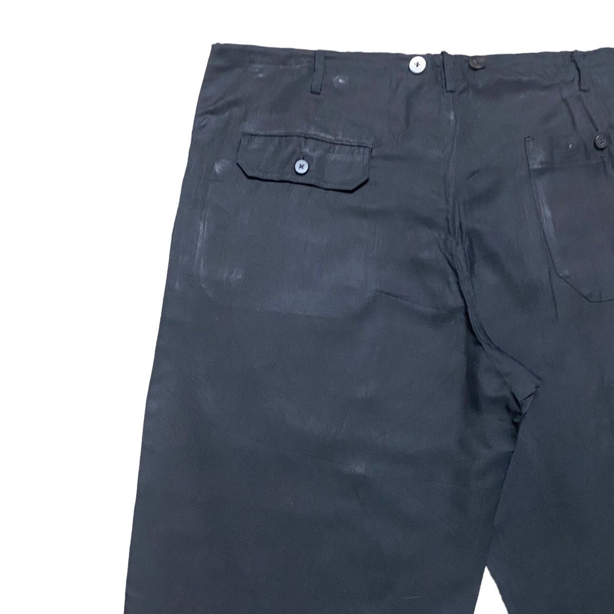 Yohji Yamamoto SS2002 Yohji Yamamoto Soie Silk Drawstring Baggy Pants Size US 36 / EU 52 - 12 Thumbnail