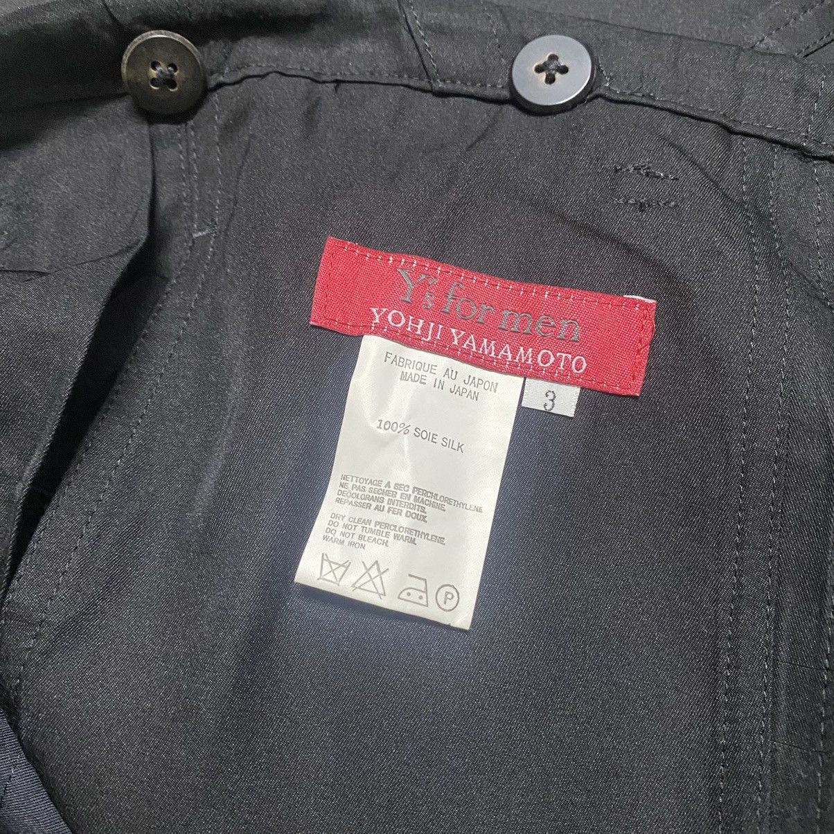 Yohji Yamamoto SS2002 Yohji Yamamoto Soie Silk Drawstring Baggy Pants Size US 36 / EU 52 - 18 Thumbnail
