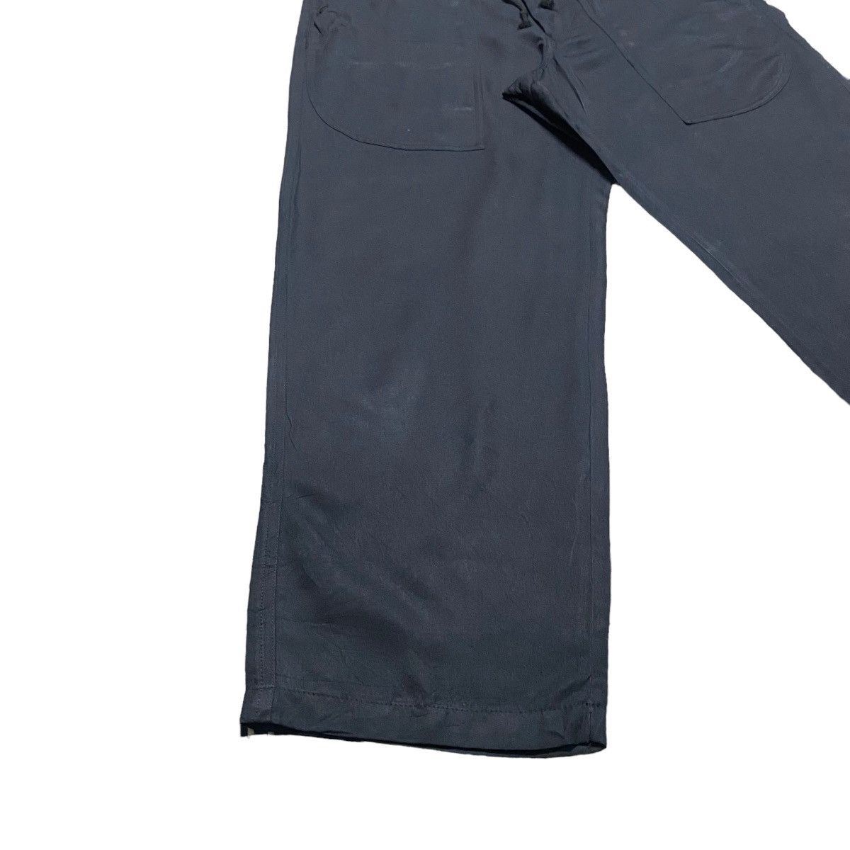 Yohji Yamamoto SS2002 Yohji Yamamoto Soie Silk Drawstring Baggy Pants Size US 36 / EU 52 - 9 Thumbnail