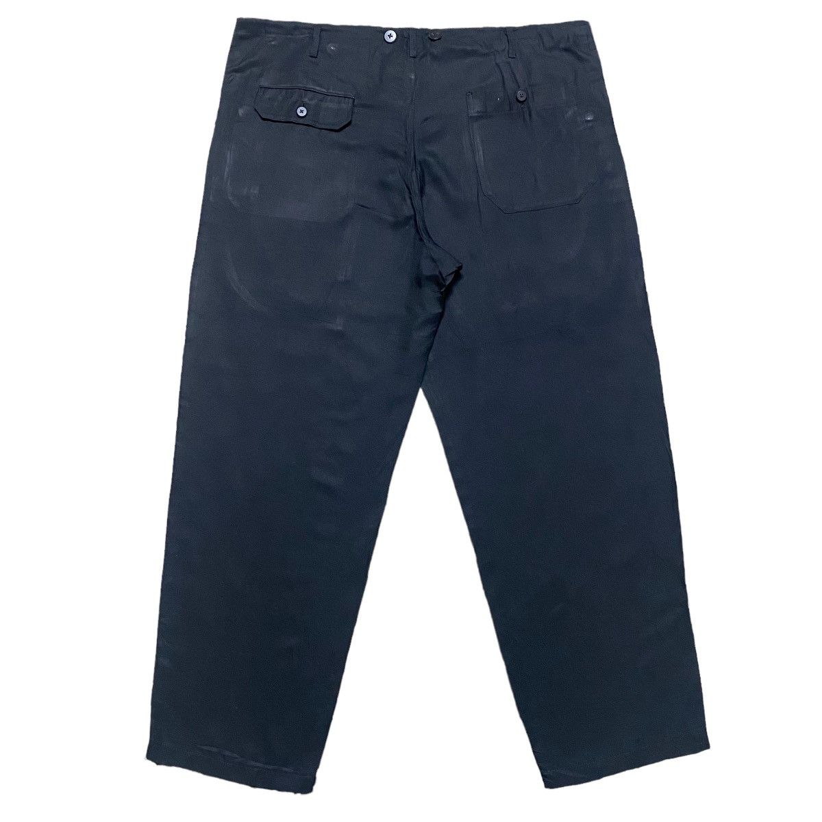 Yohji Yamamoto SS2002 Yohji Yamamoto Soie Silk Drawstring Baggy Pants Size US 36 / EU 52 - 3 Thumbnail