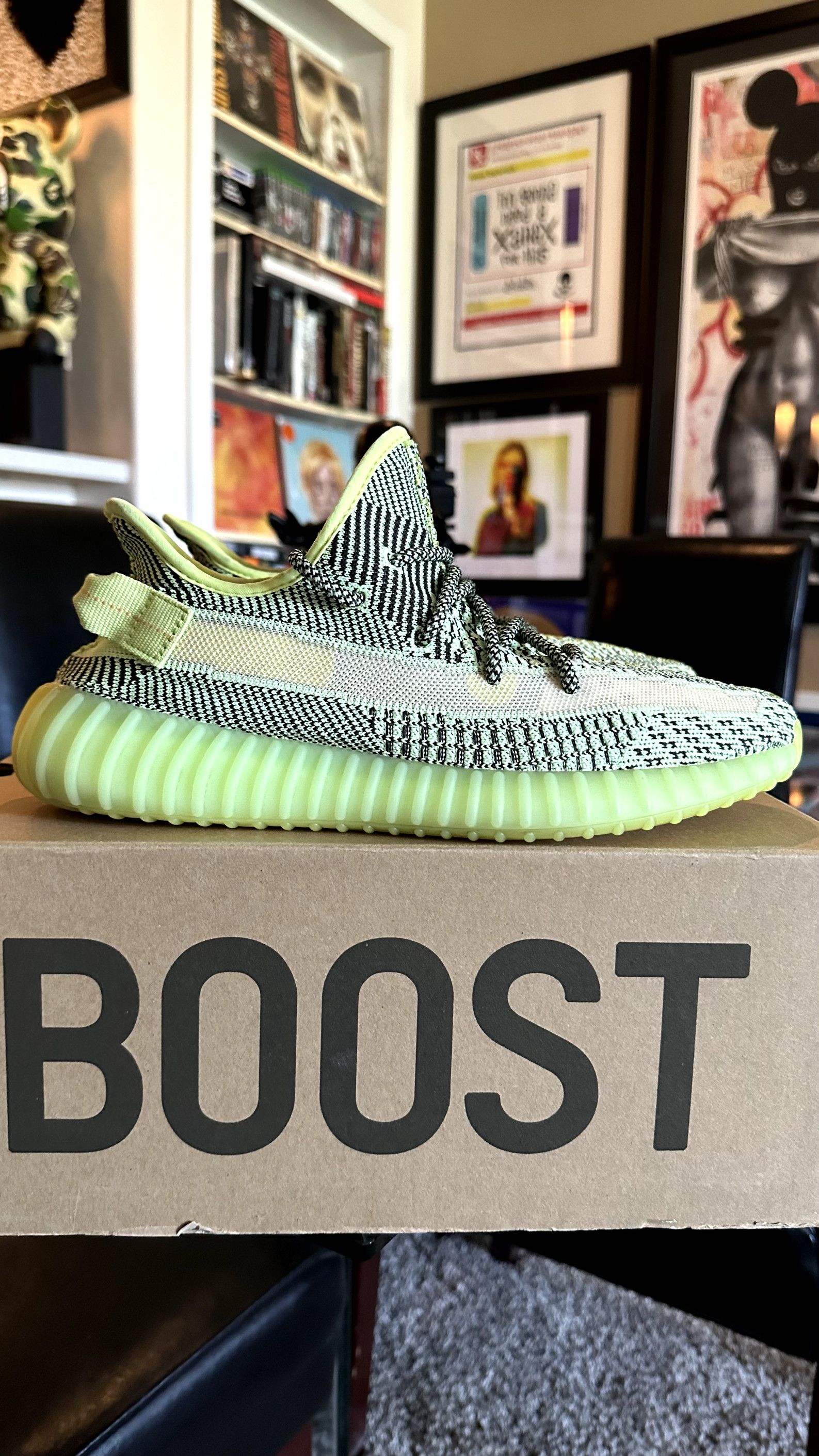 ADIDAS YEEZY BOOST 350 V2 YEEZREEL SIZE FW5191