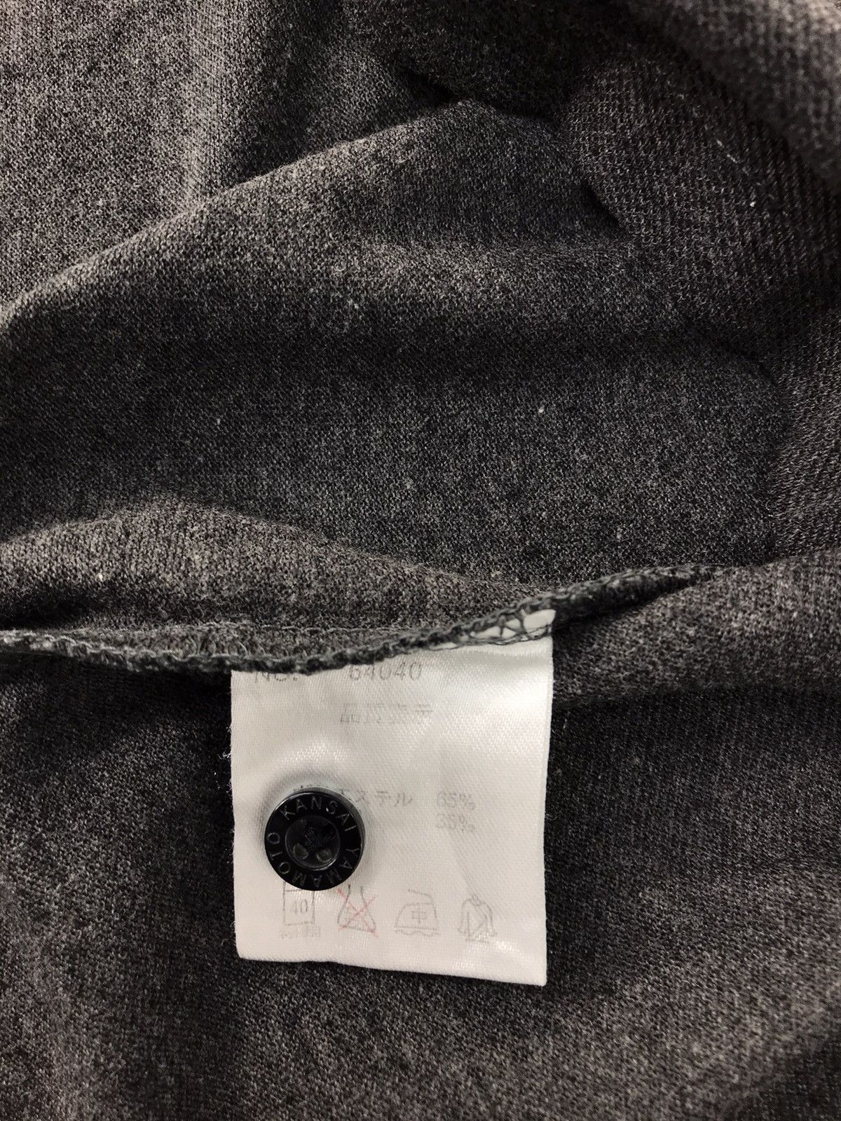 Japanese Brand Kansai Yamamoto Single Pocket Design Polo Longsleeve Tee Size US S / EU 44-46 / 1 - 6 Thumbnail