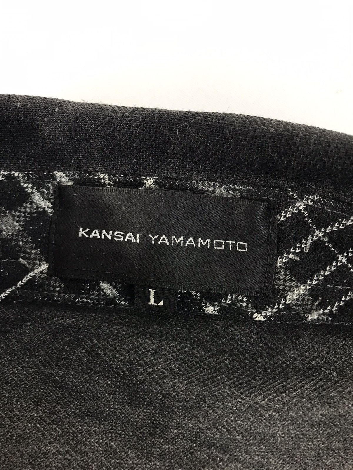 Japanese Brand Kansai Yamamoto Single Pocket Design Polo Longsleeve Tee Size US S / EU 44-46 / 1 - 5 Thumbnail